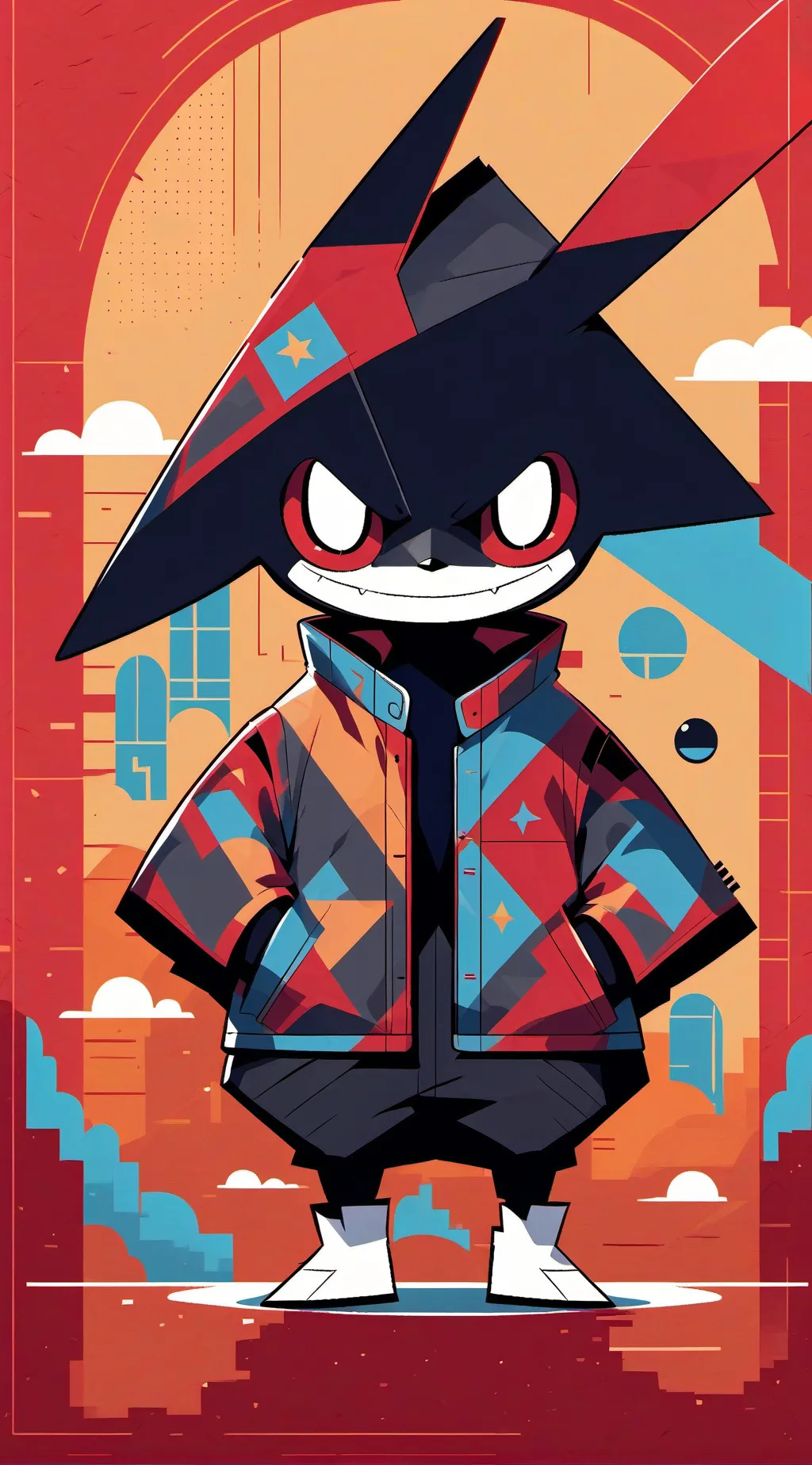 ai character: Dogtooth background
