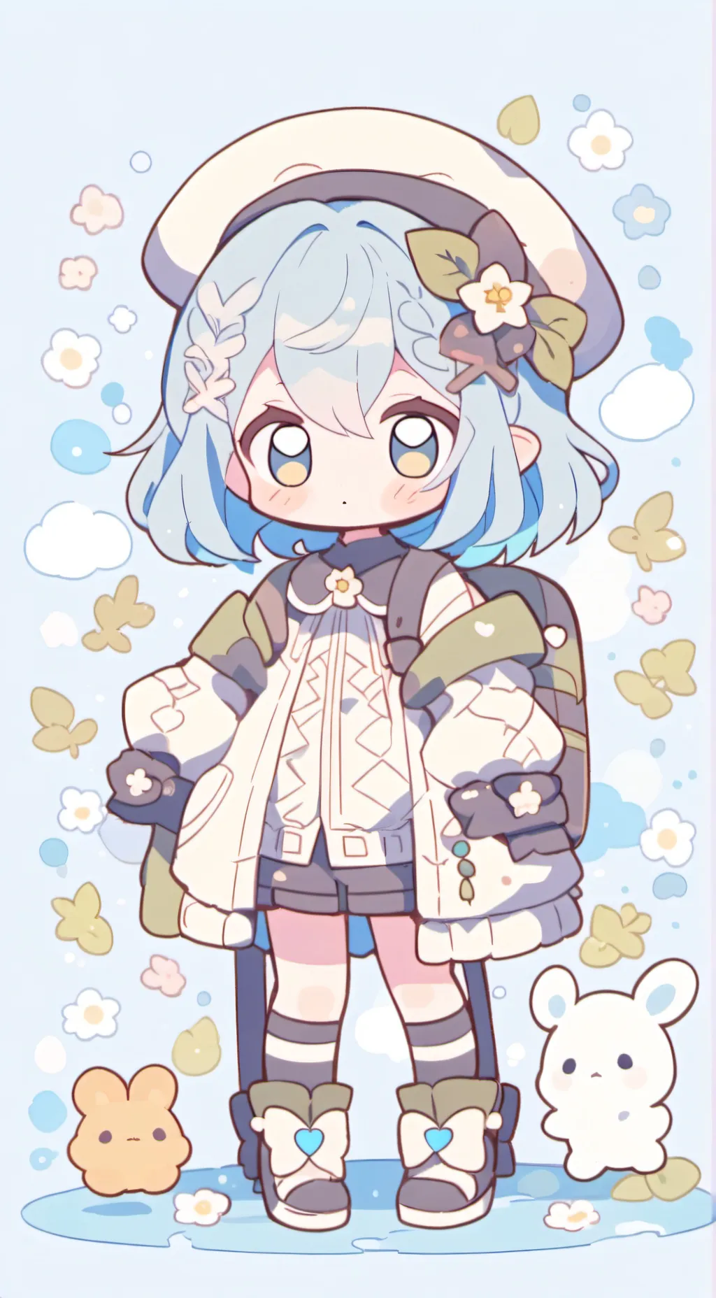ai character: ruf ruf background