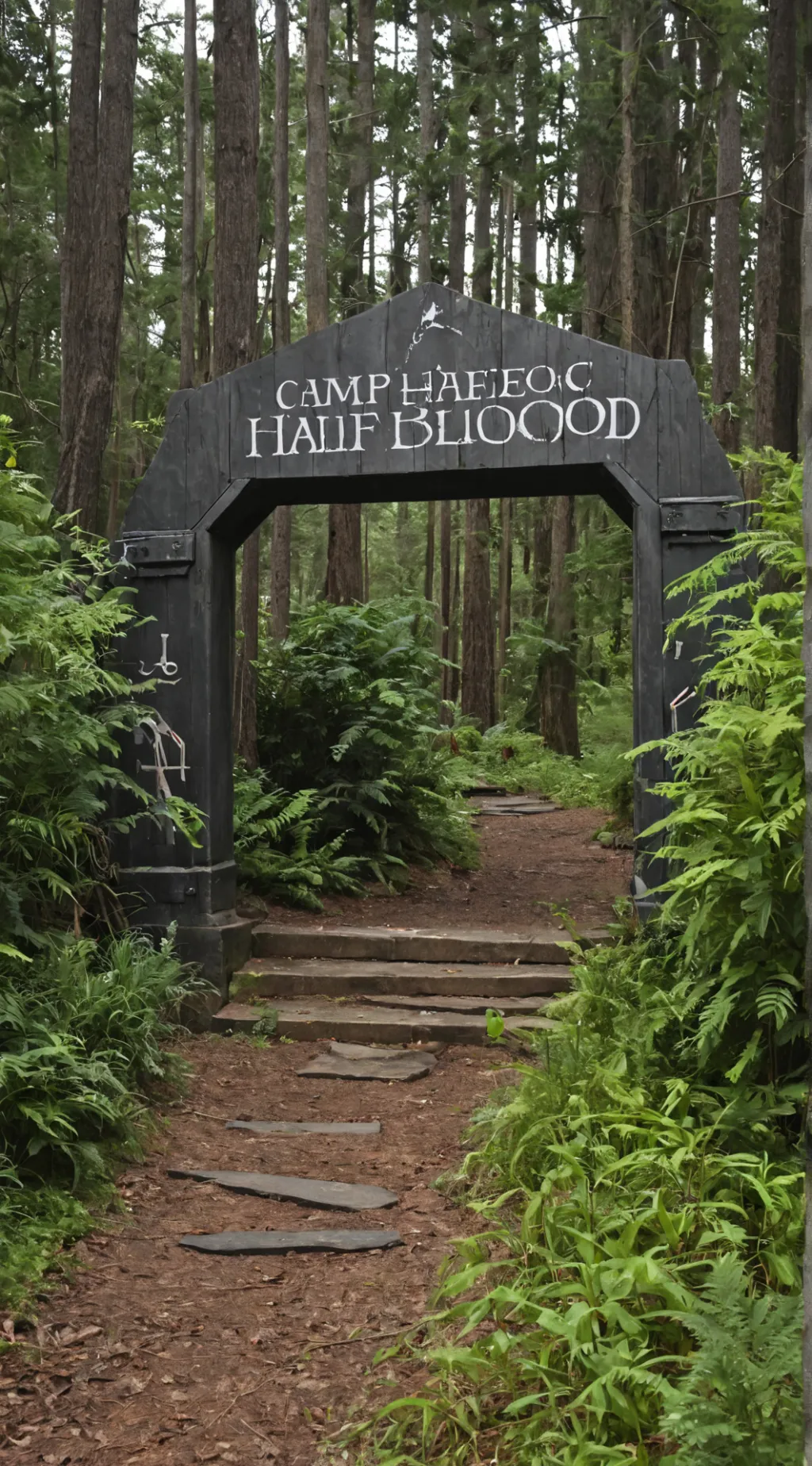 ai character: Camp Halfblood background