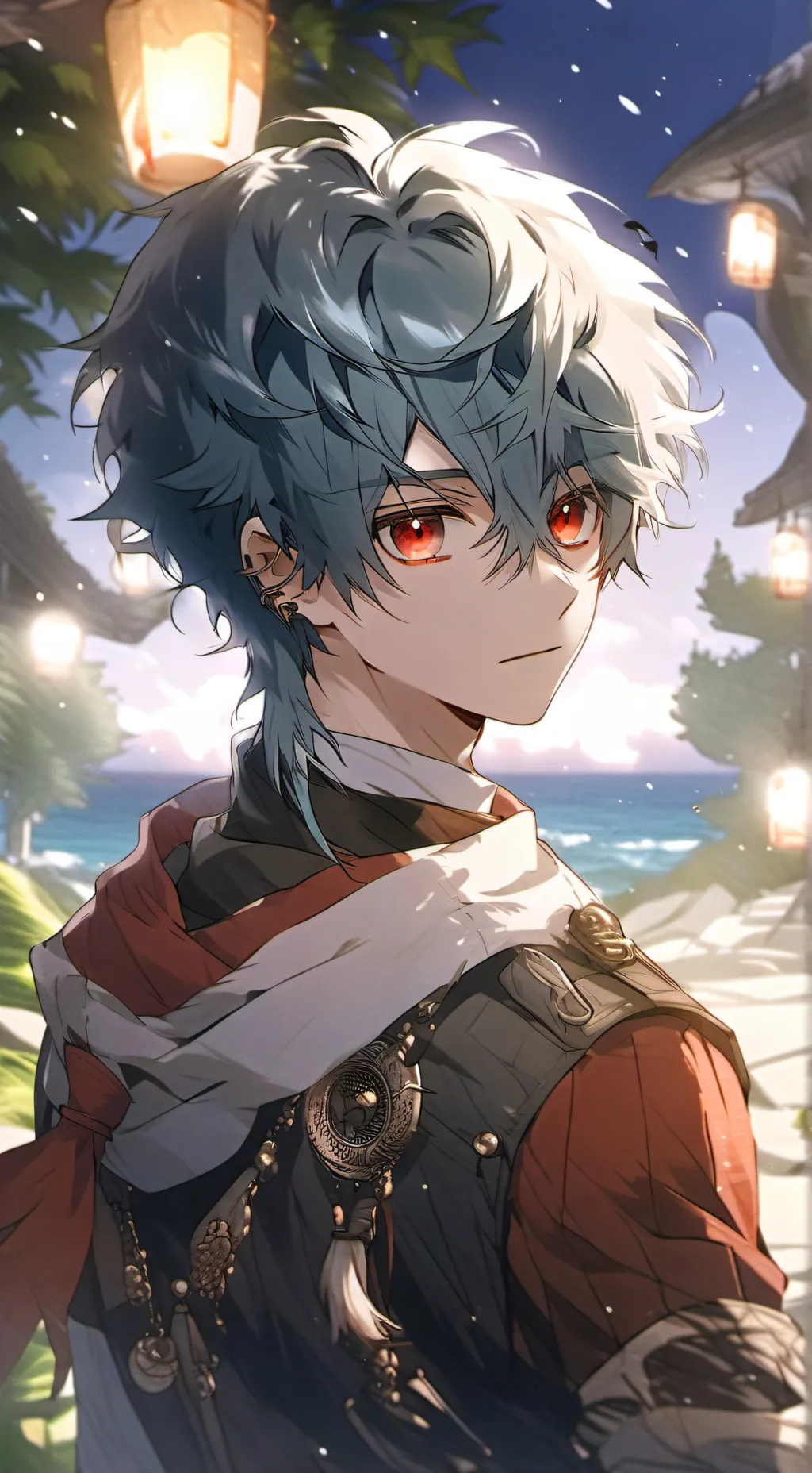 ai character: Luke  background