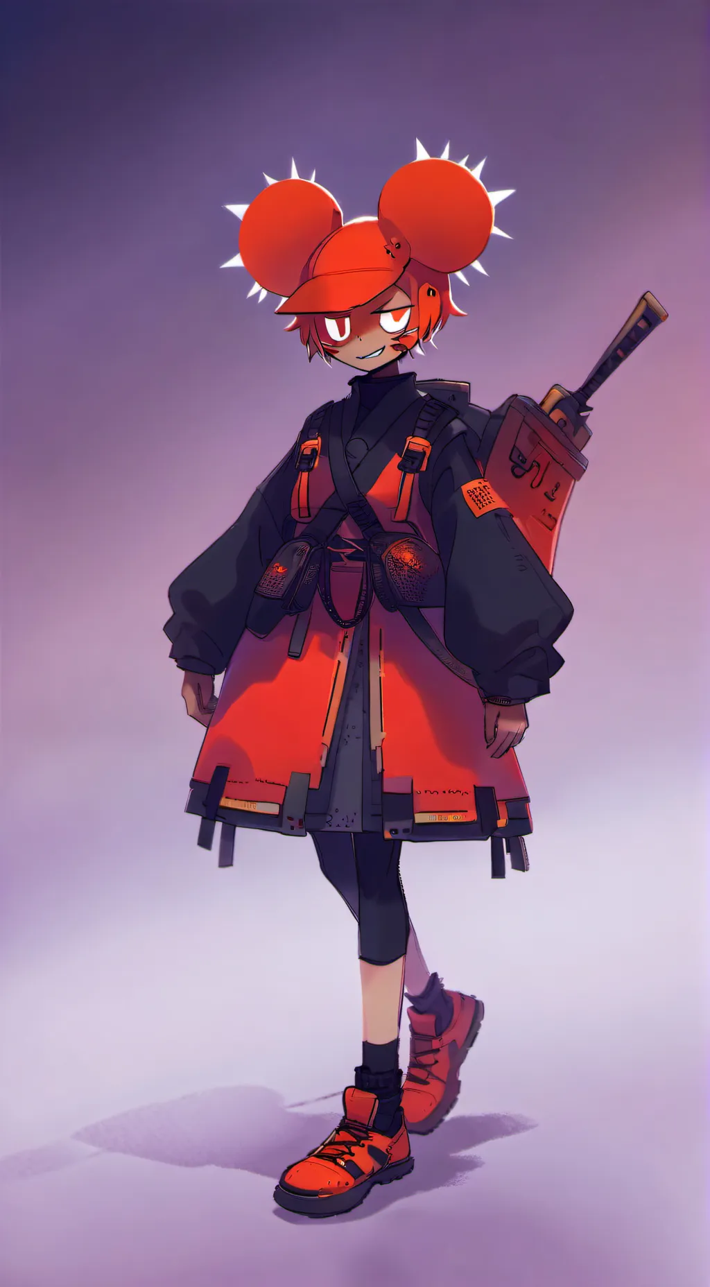 ai character: Christmas  background