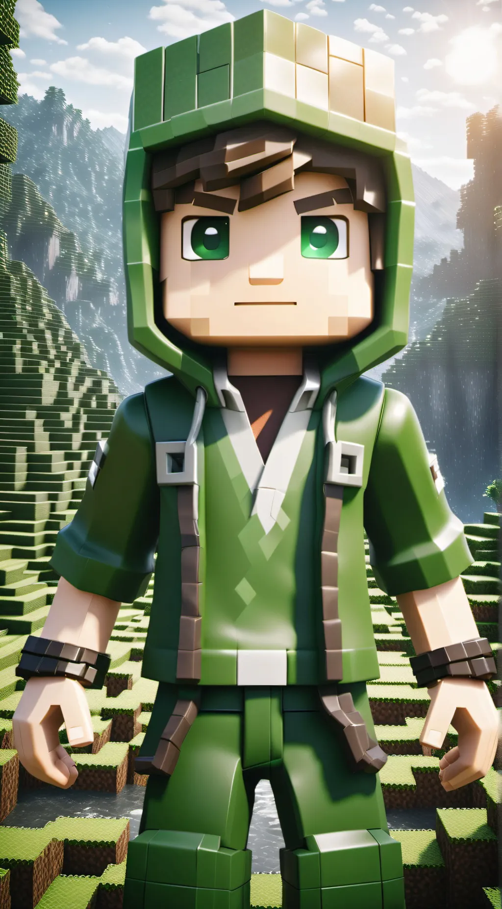ai character: cadres background