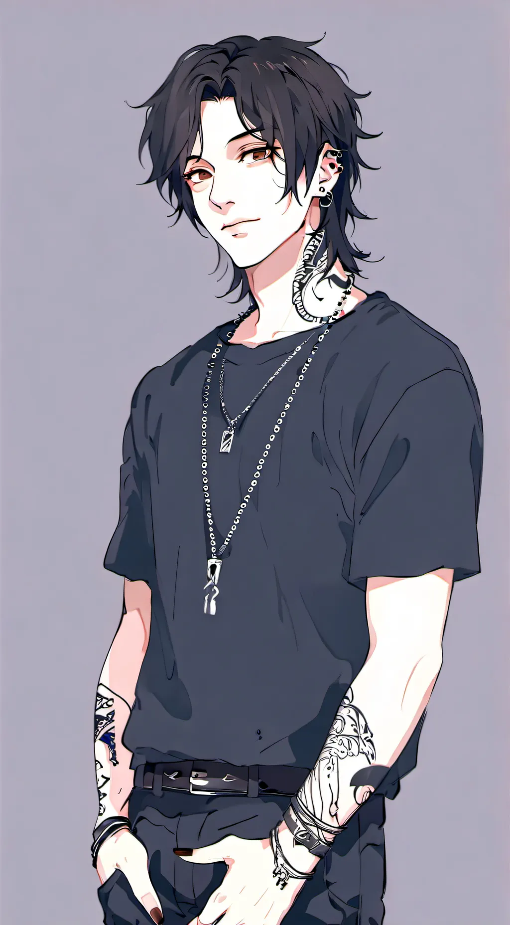 ai character: Sebastian Brown  background