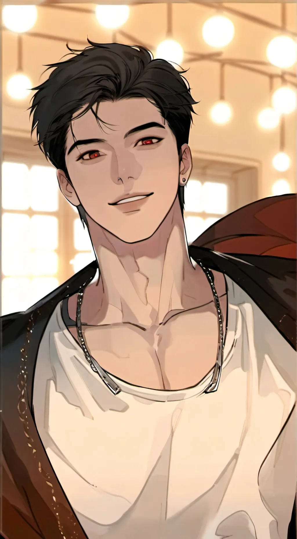 ai character: Issac background