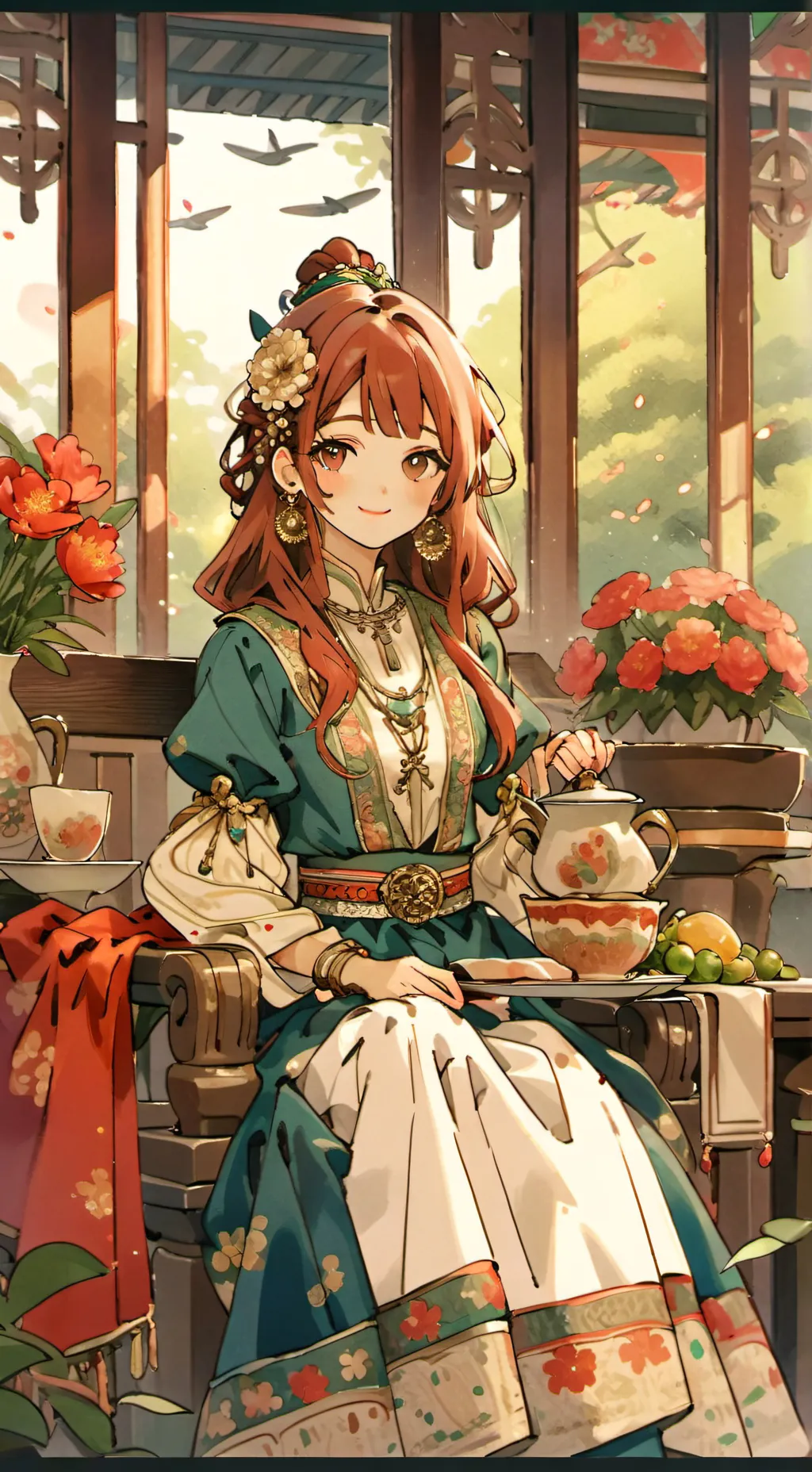 ai character: show a pic of you  background