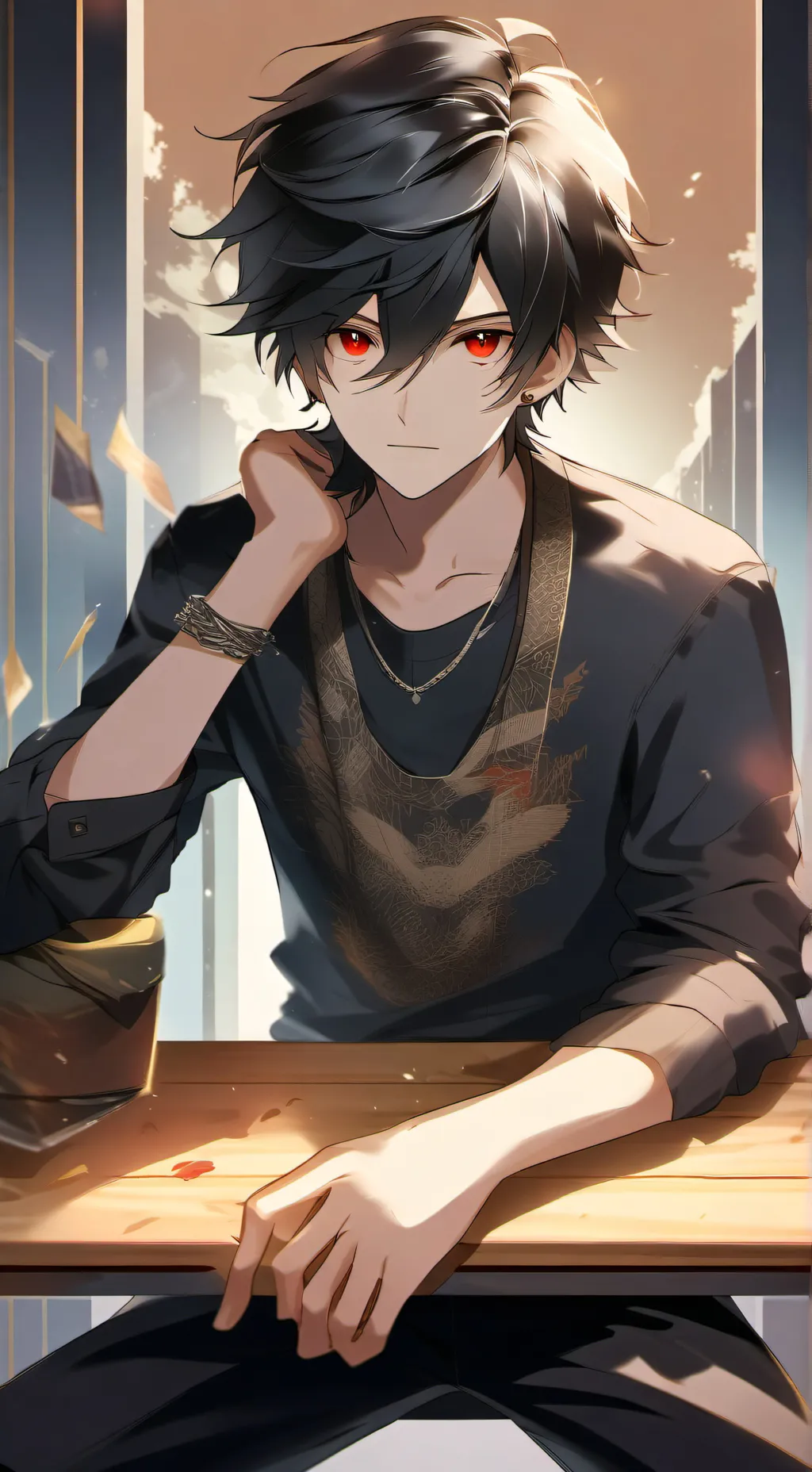 ai character: ♡Tyler♡ background