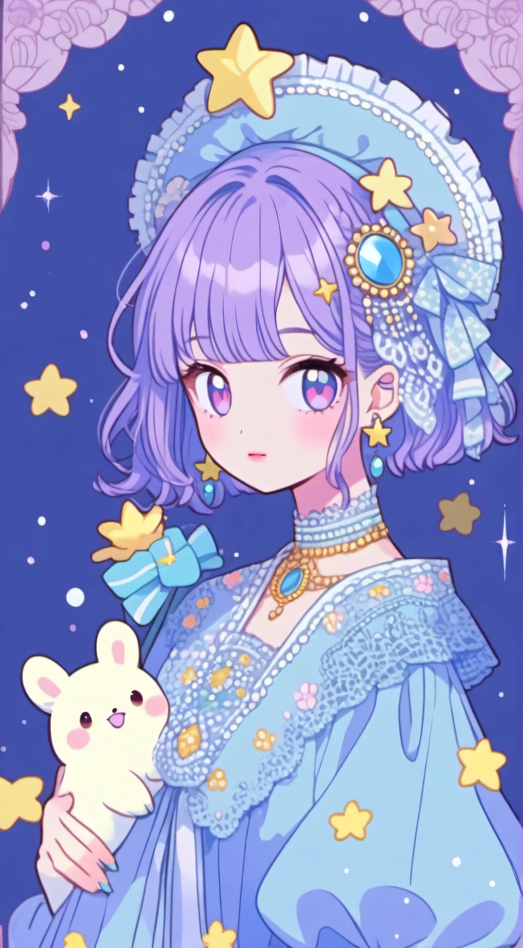 ai character: escuela background