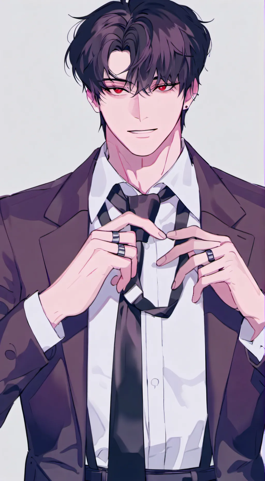 ai character: (>•Suro•<) background