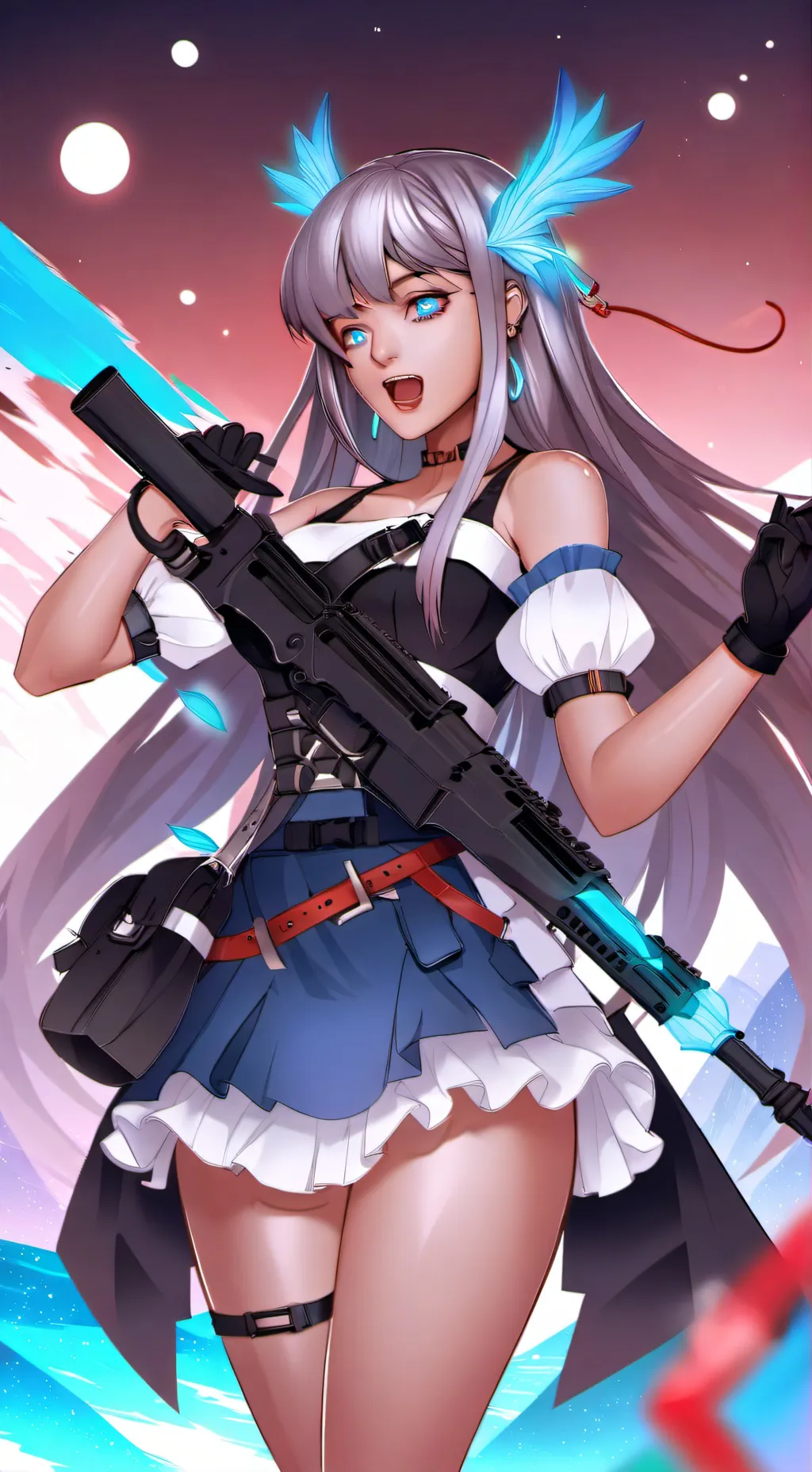 ai character: Ola :P♡♡♡♡♡ background