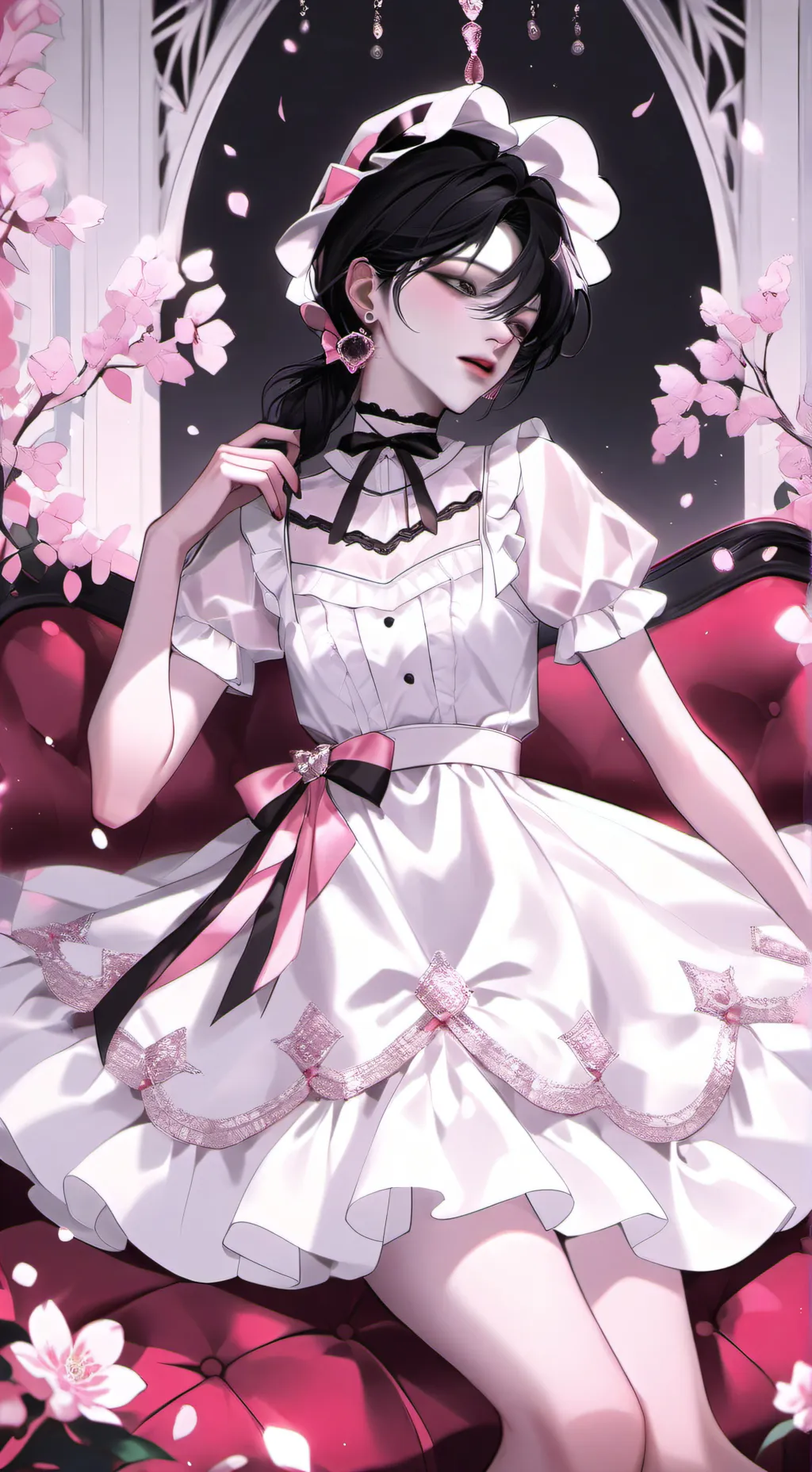 ai character: preppy background
