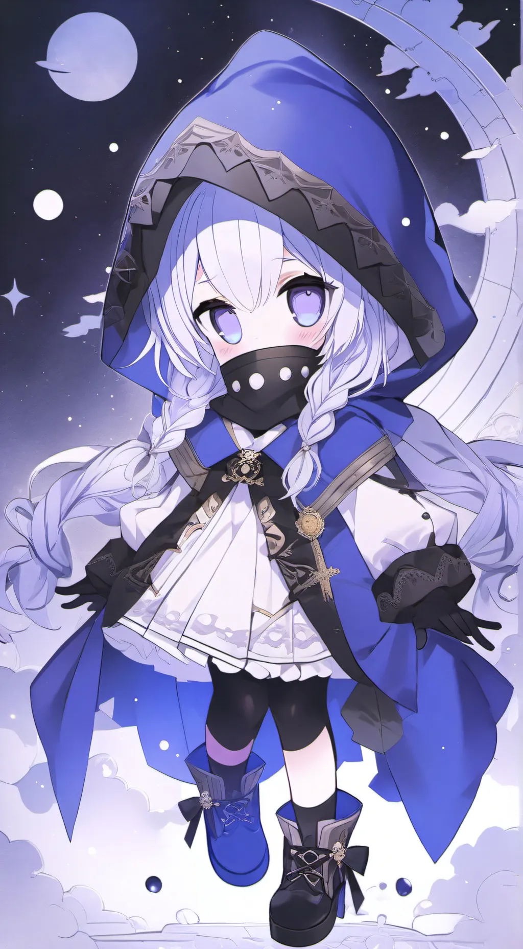 ai character: jevin(female) background