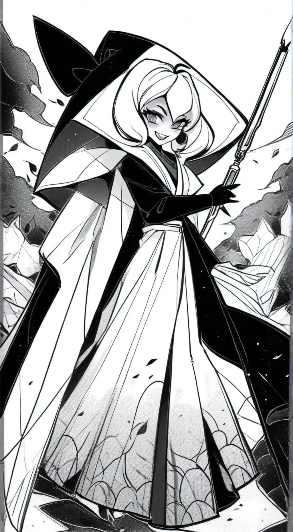 ai character: hazbin hotel fight background