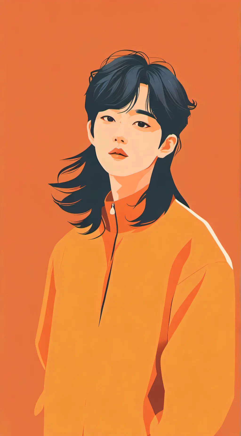 ai character: Hyunjin  background