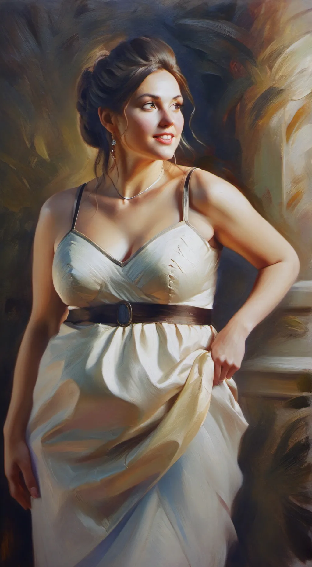 ai character: Victoria background