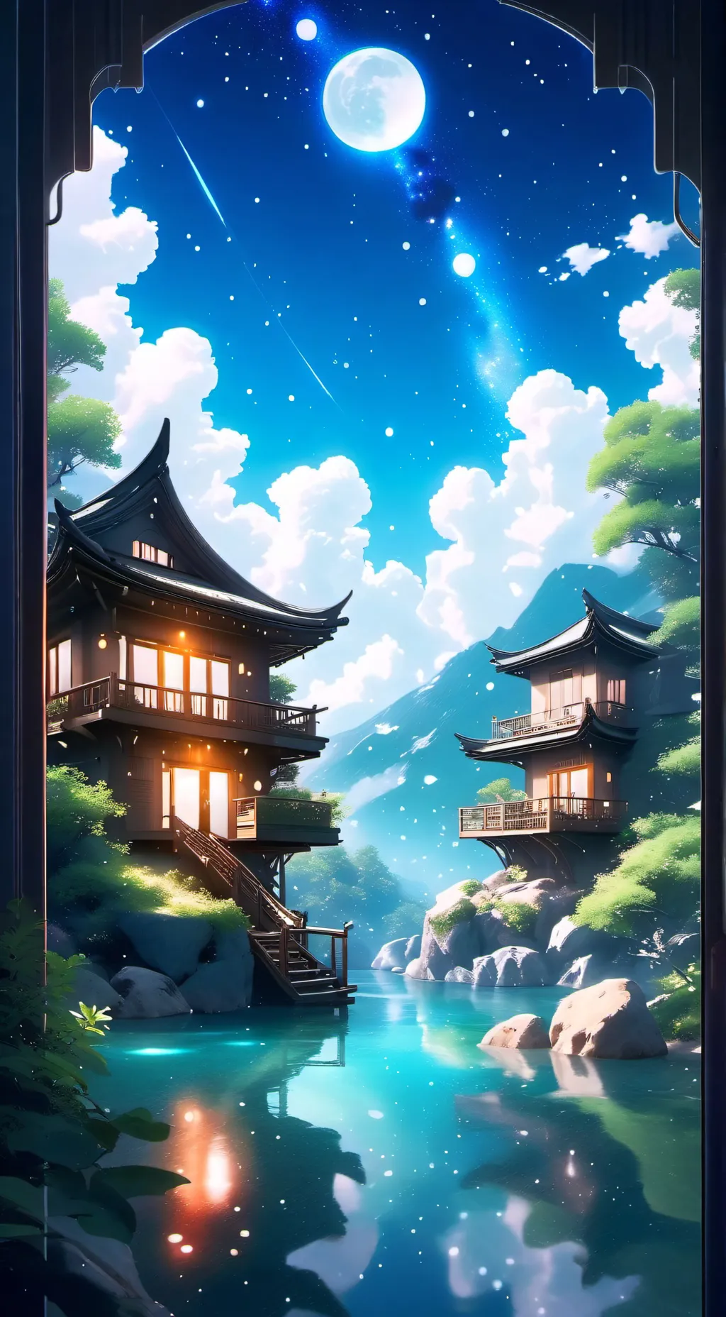 ai character: MHA+SmilingCritter background