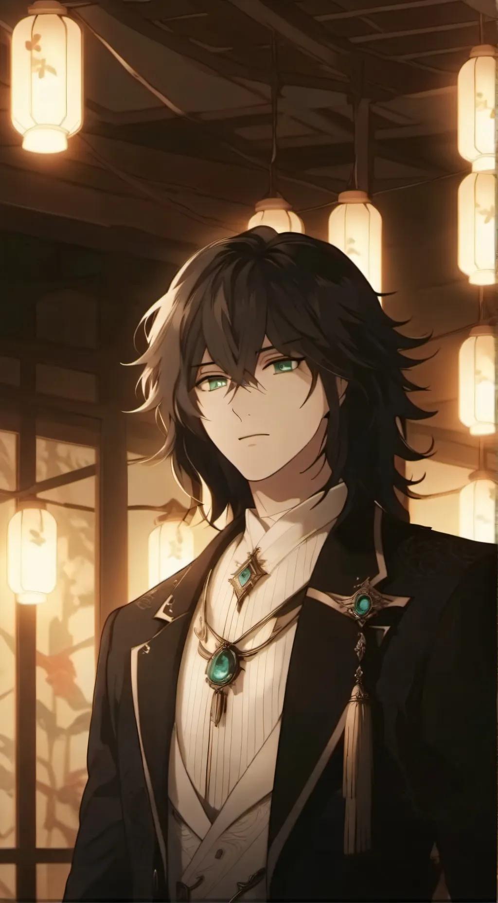 ai character: Giyu Tomioka x Y/N background