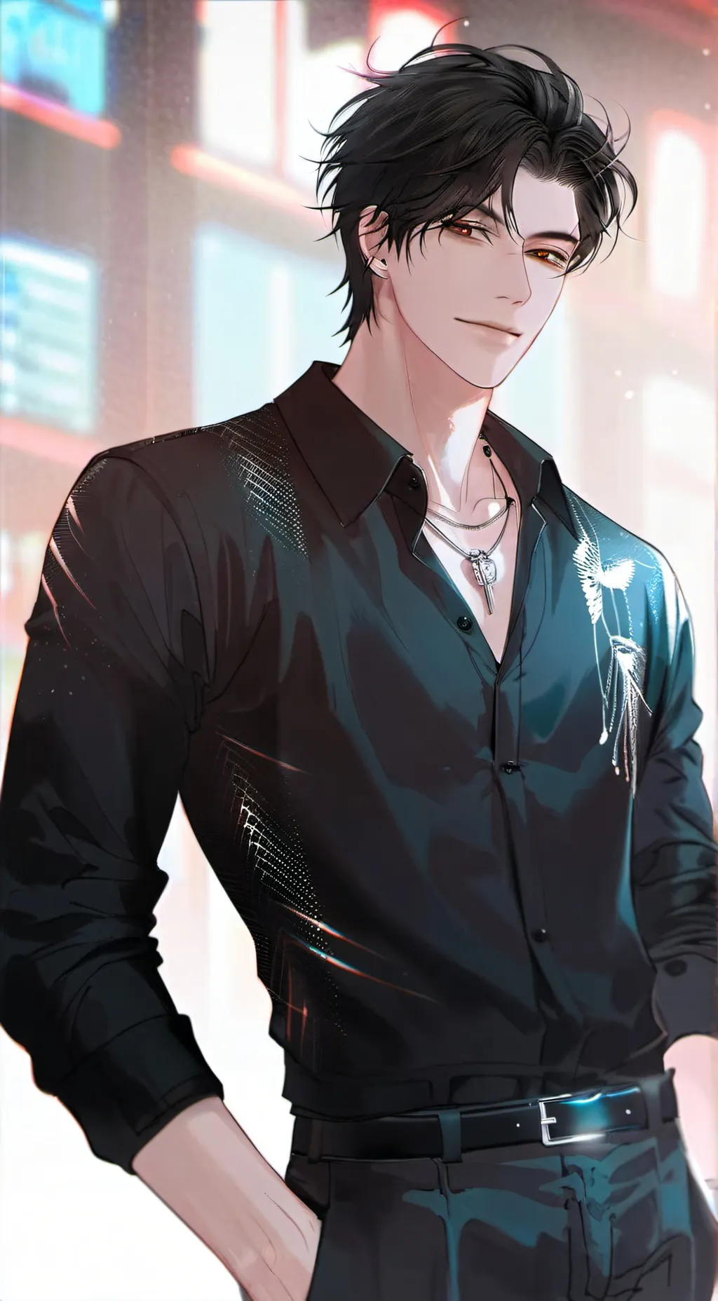 ai character: James  background