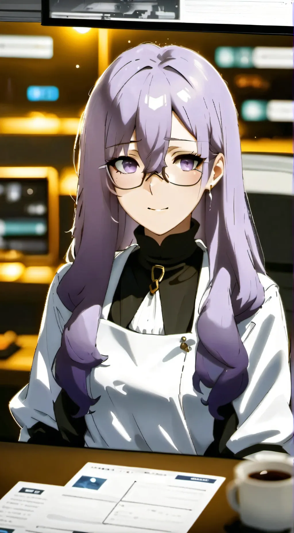 ai character: Rei background