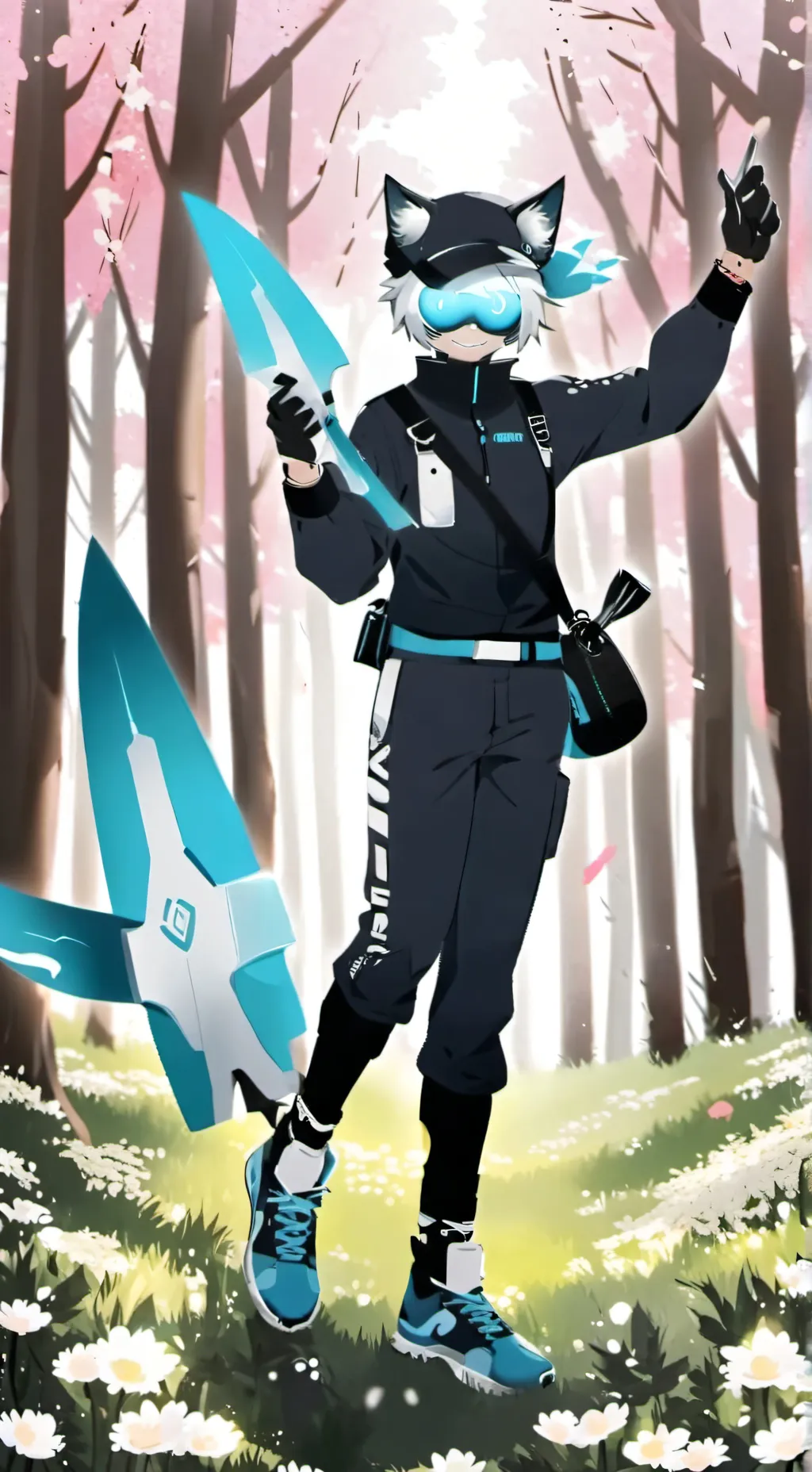 ai character: M background
