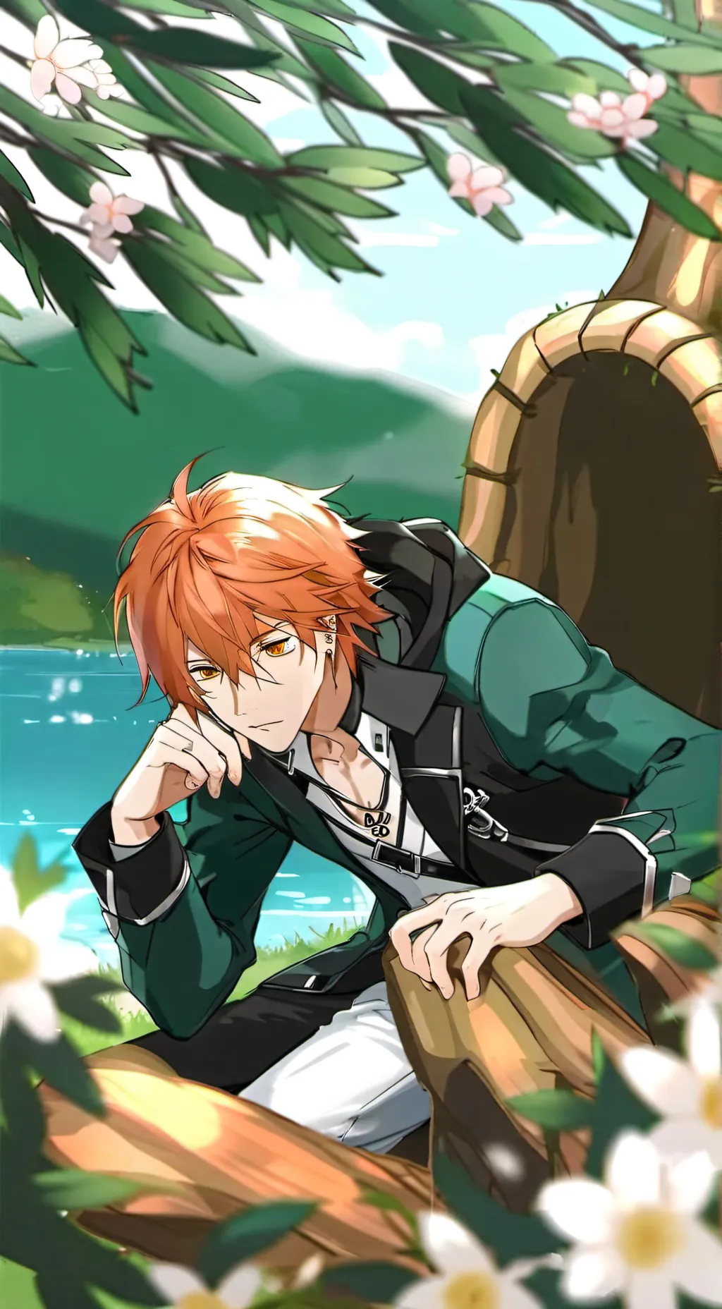 ai character: Robin Hood  background
