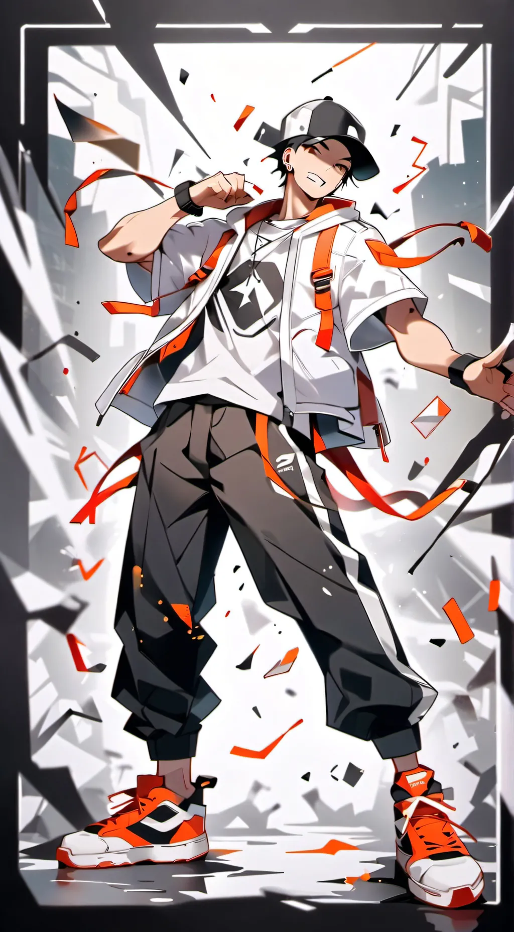 ai character: hop battle background