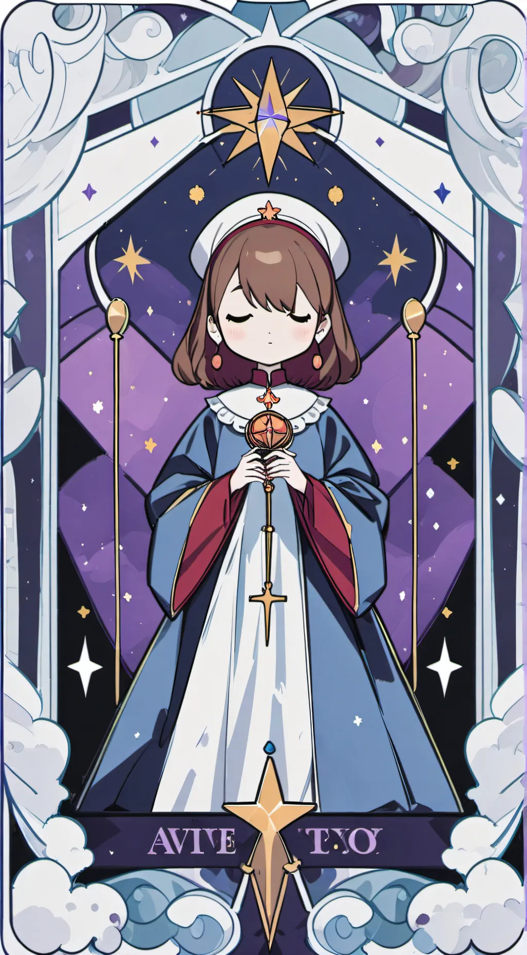 ai character: dandys world tana  background