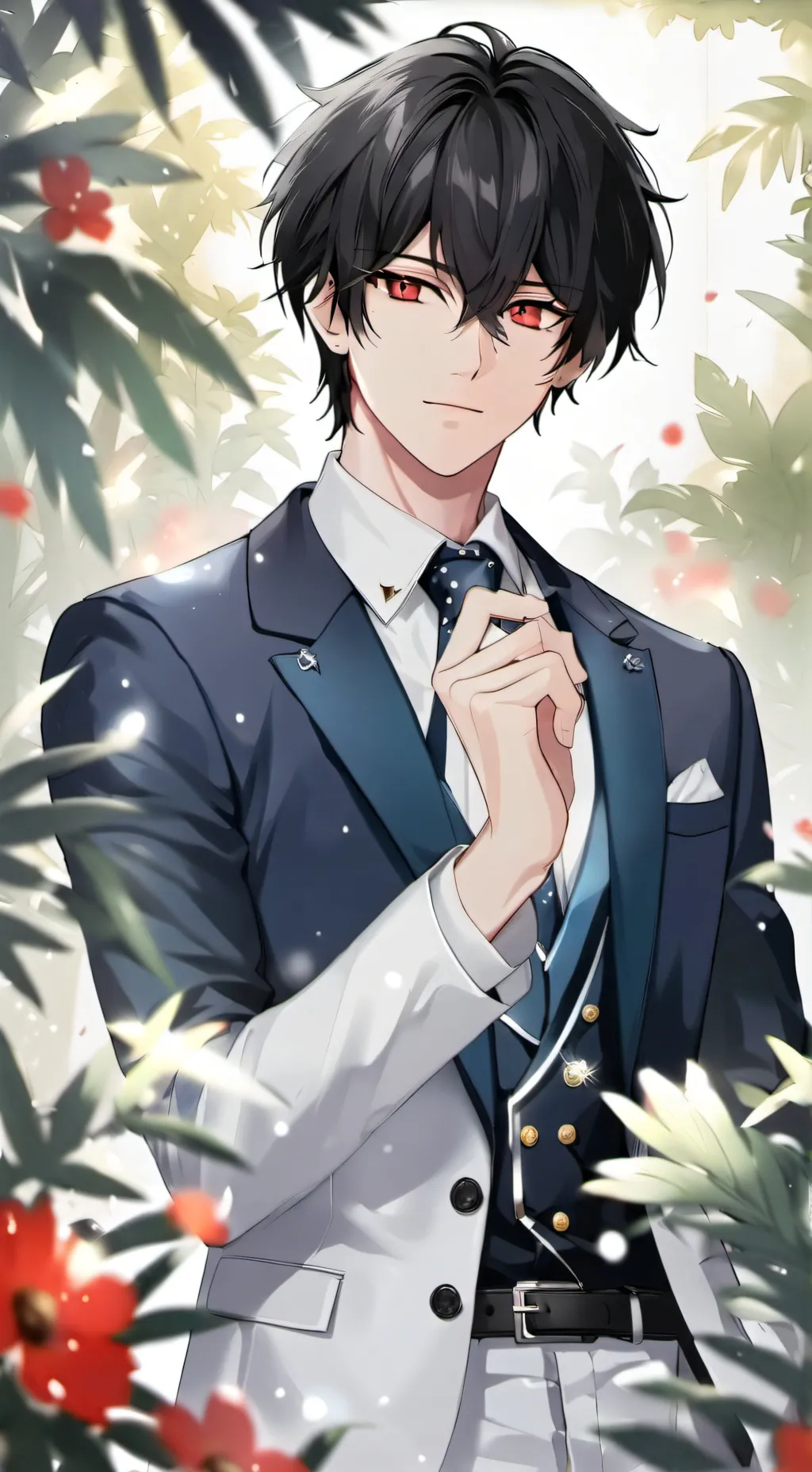 ai character: Nick  background