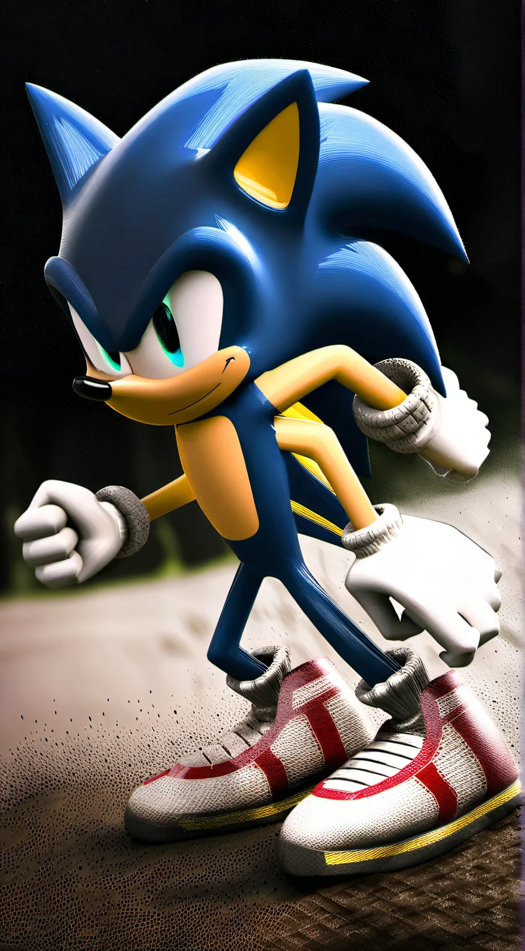 ai character: sonic background