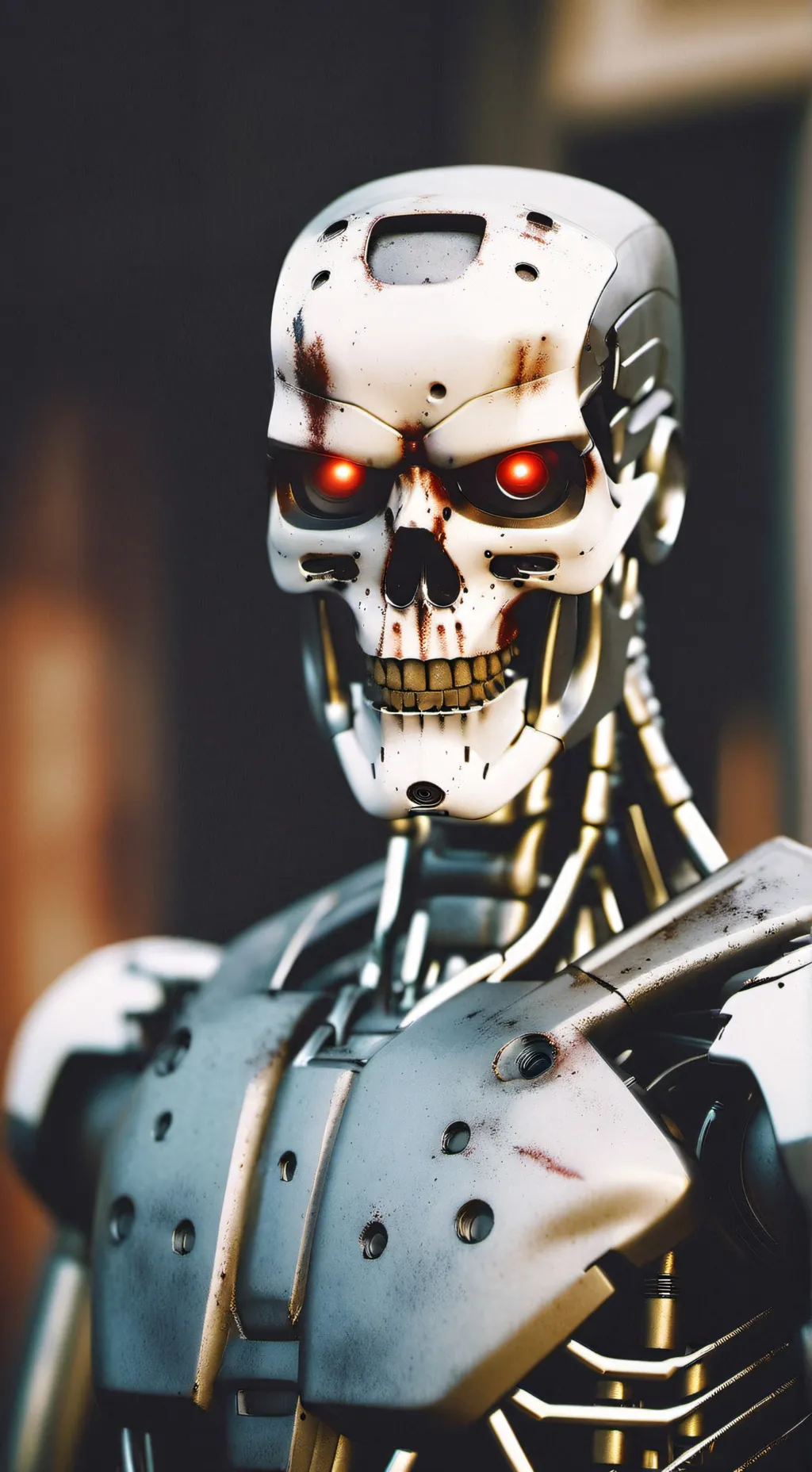 ai character: Terminator  background