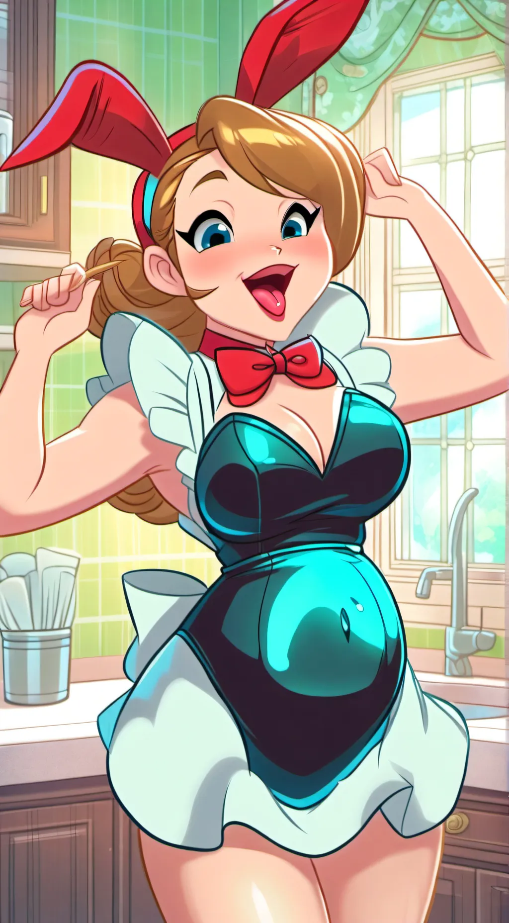 ai character: Tongue in Cheek jk background