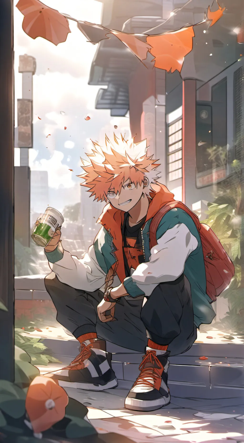 ai character: Bakugo background