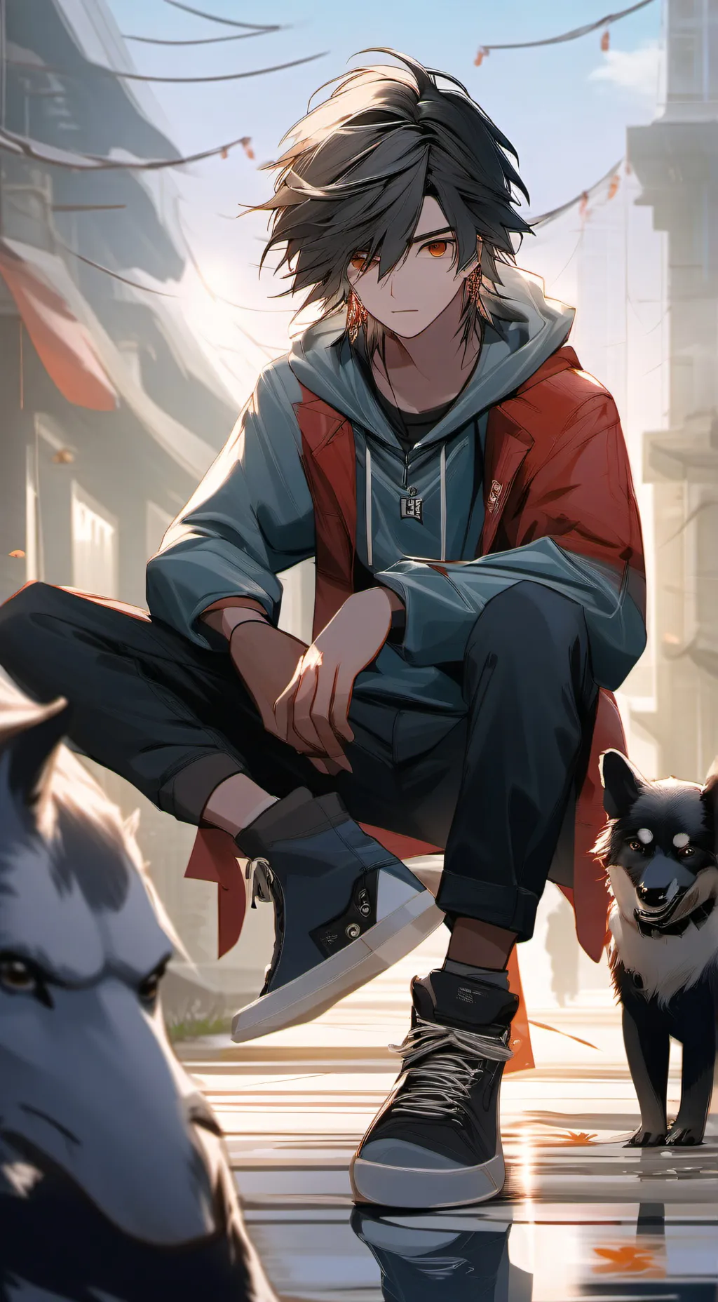 ai character: ♡Ash♡ background