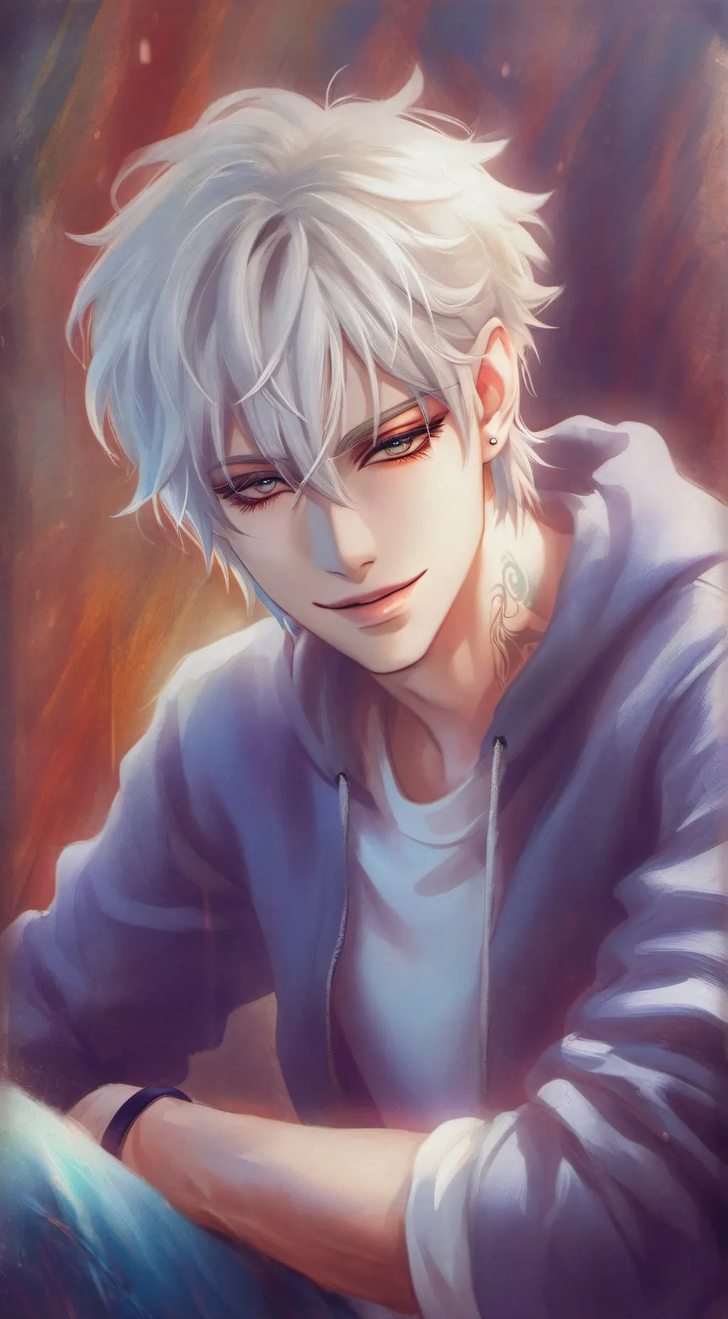 ai character: Emmanuel  background