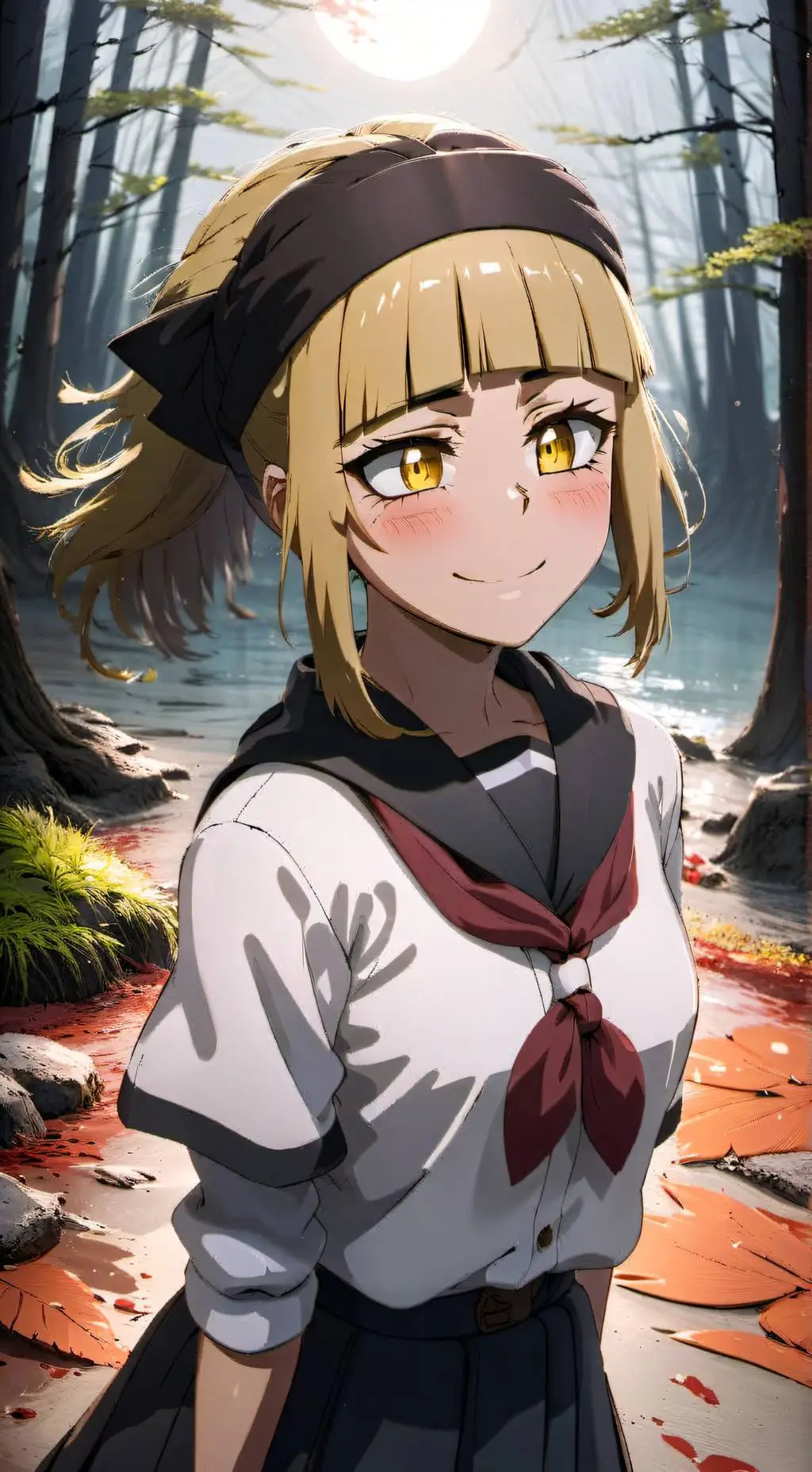 ai character: Toga himiko background