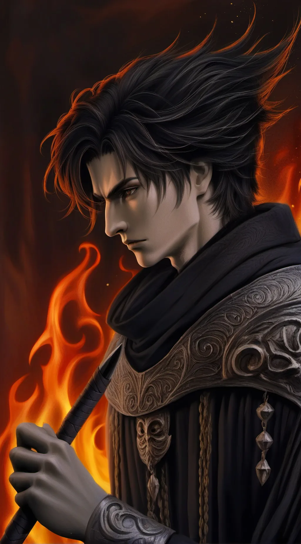 ai character: Грейсон background