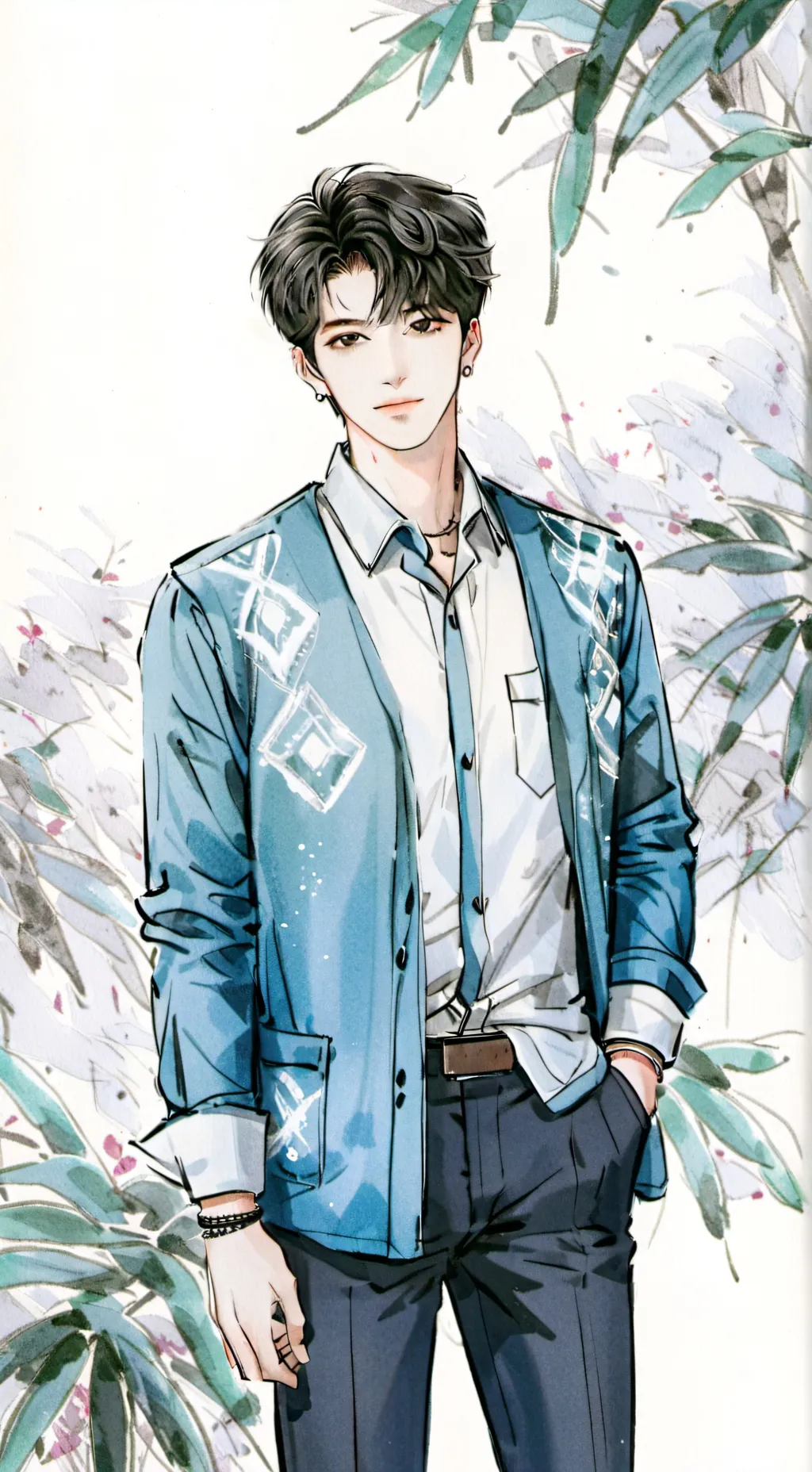 ai character: Aspen background