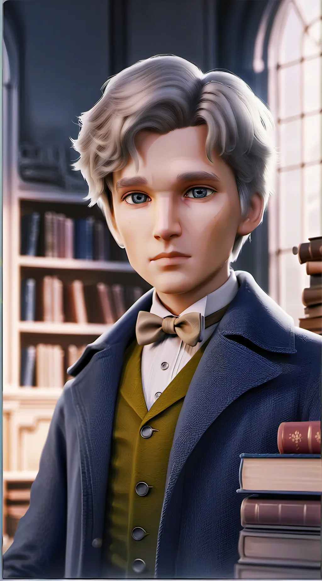 ai character: Dylan Farrow  background