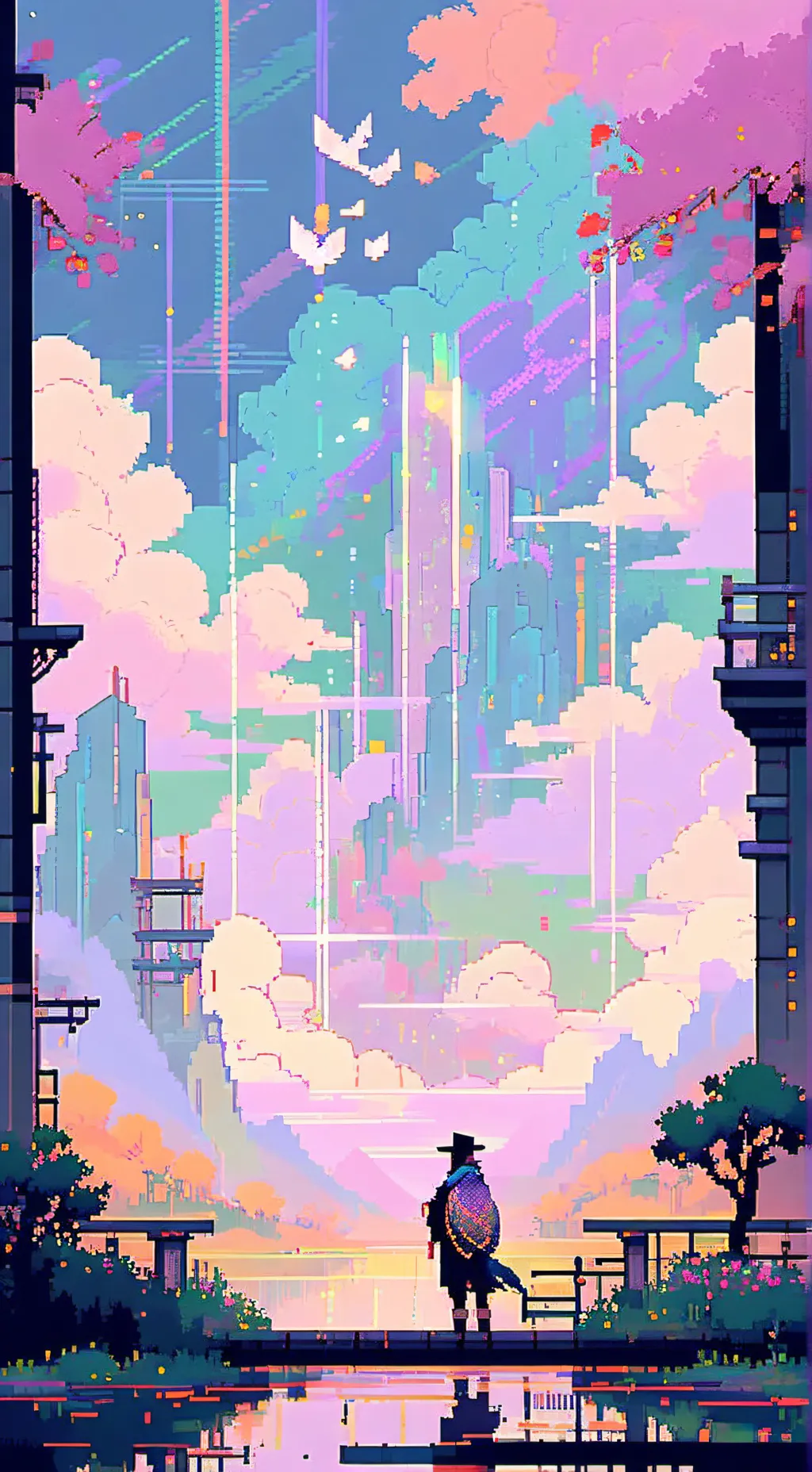 ai character: tubers x fnf background