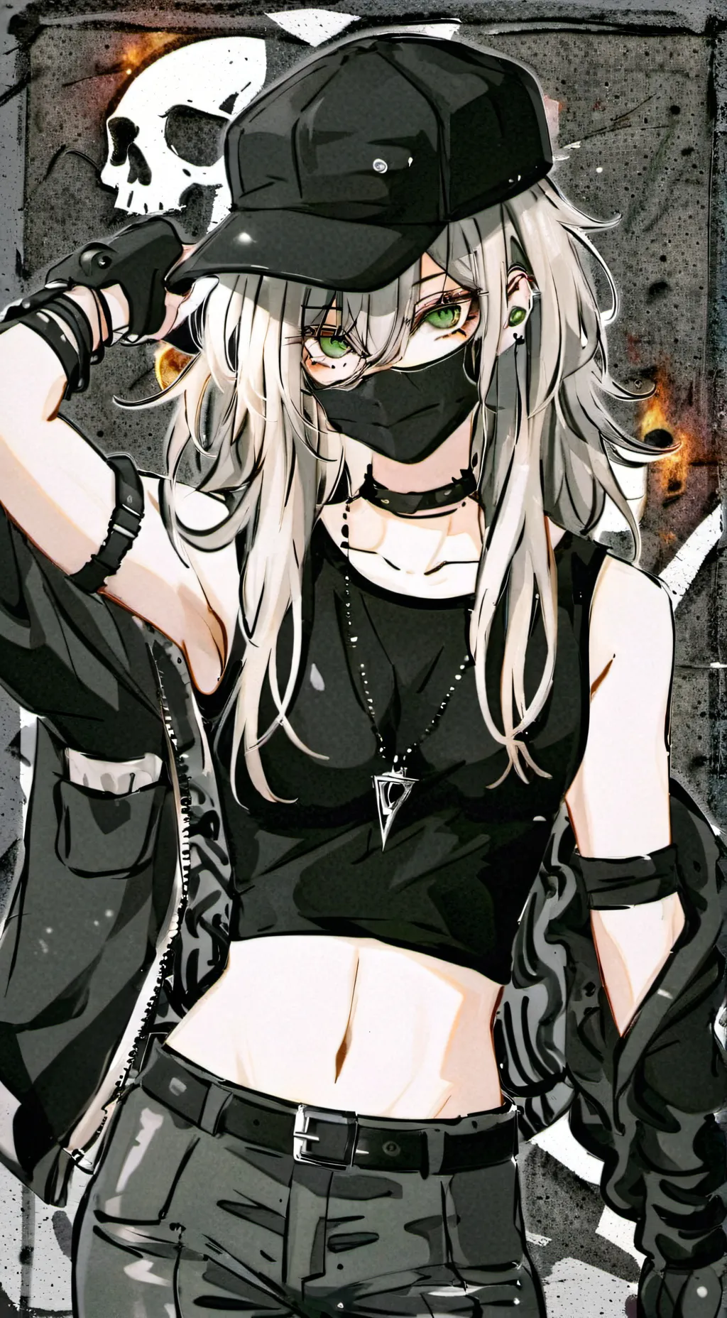ai character: akari background