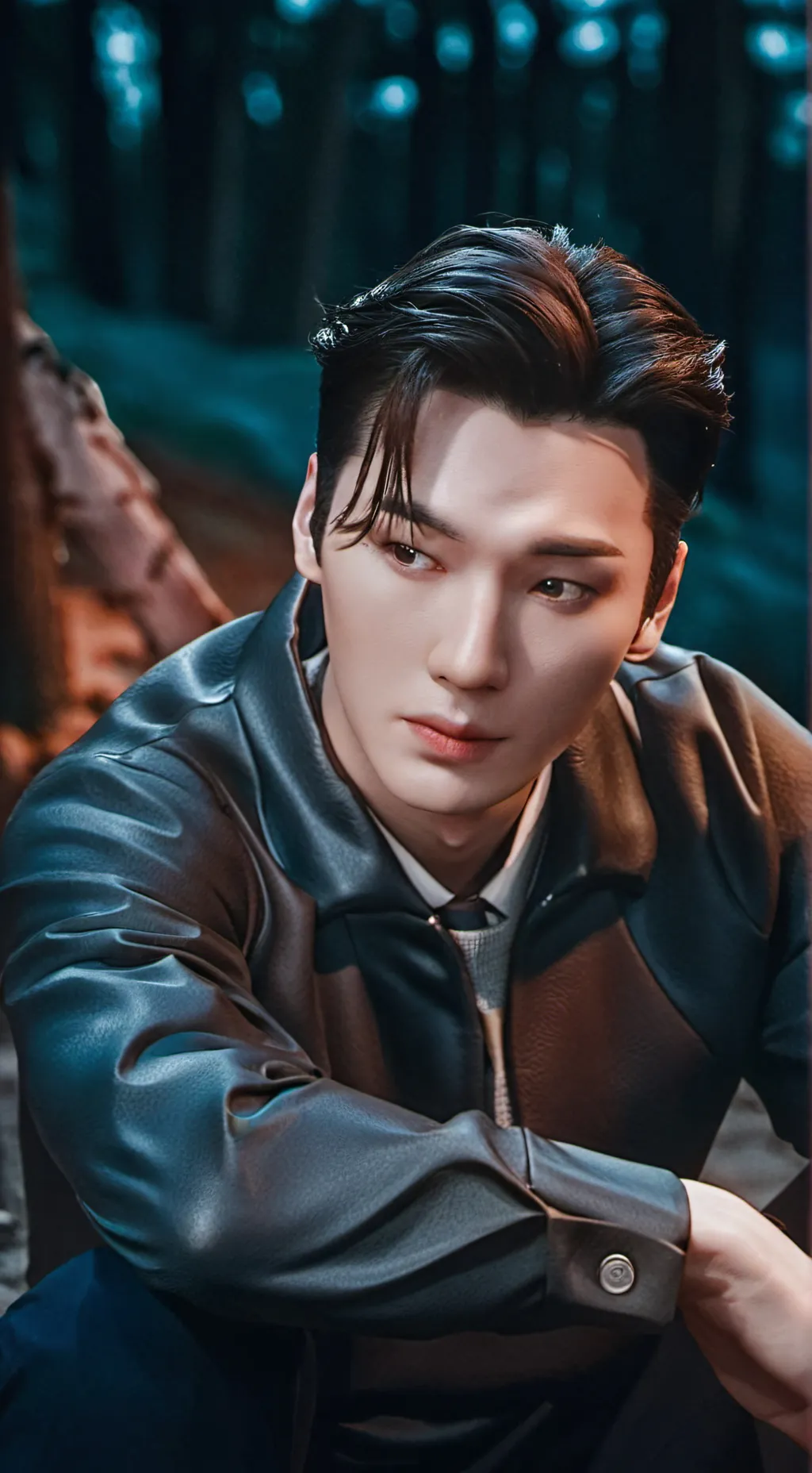 ai character: Kpop  background
