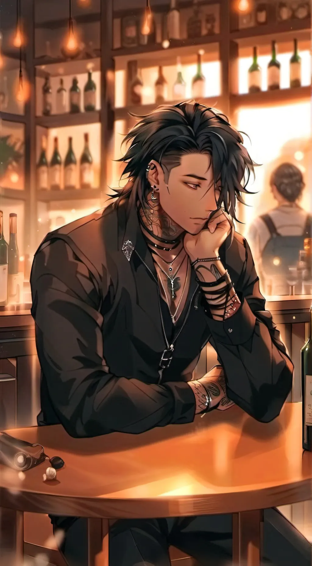ai character: Max background