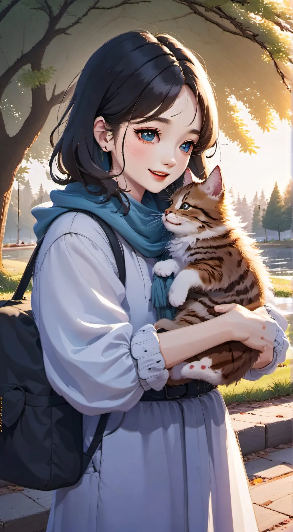 ai character: Olivia background