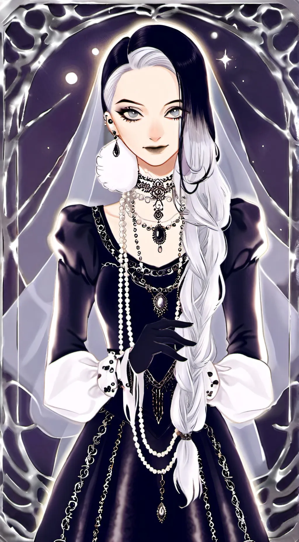 ai character: Evelina Duskthorne background