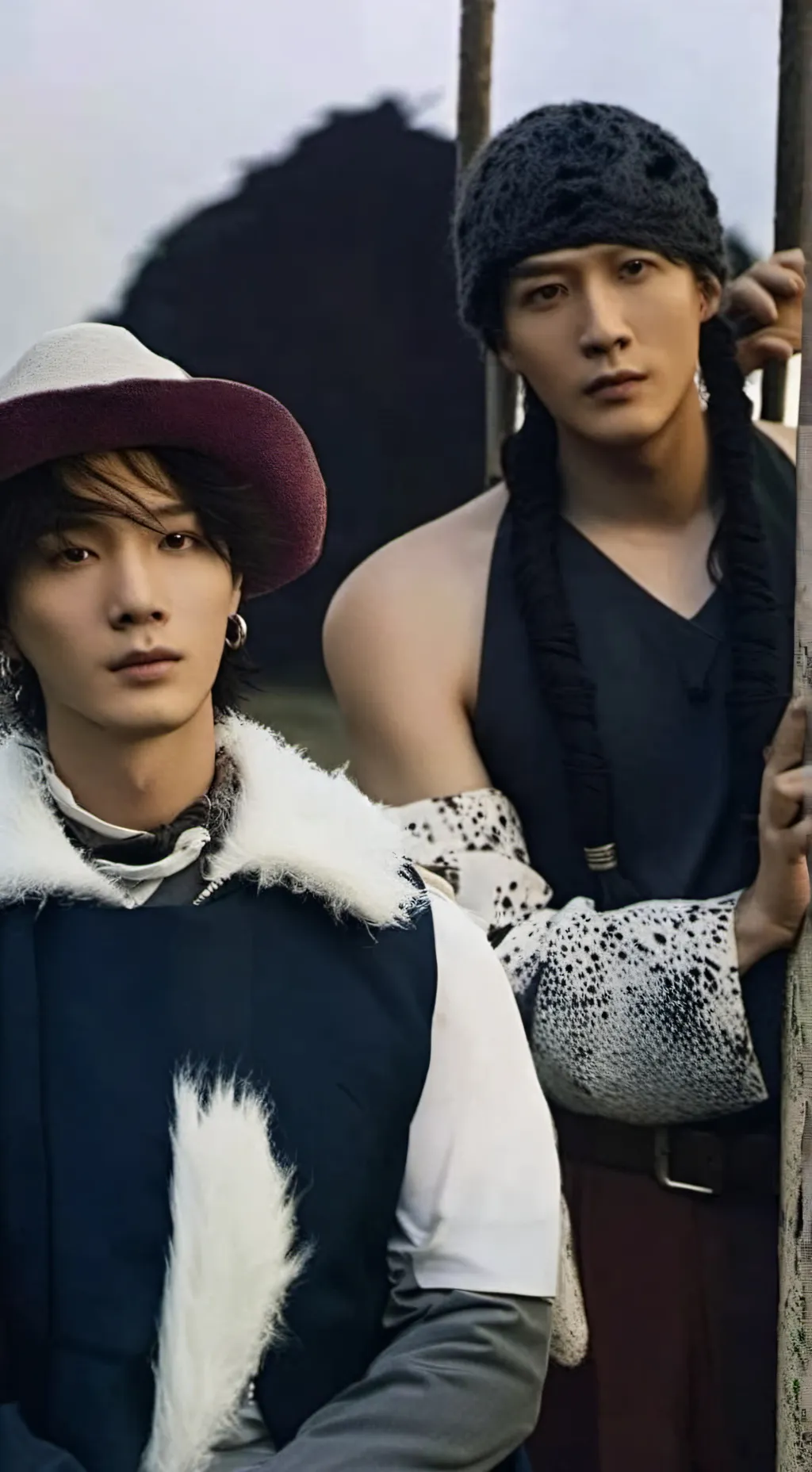 ai character: BTS pirates  background