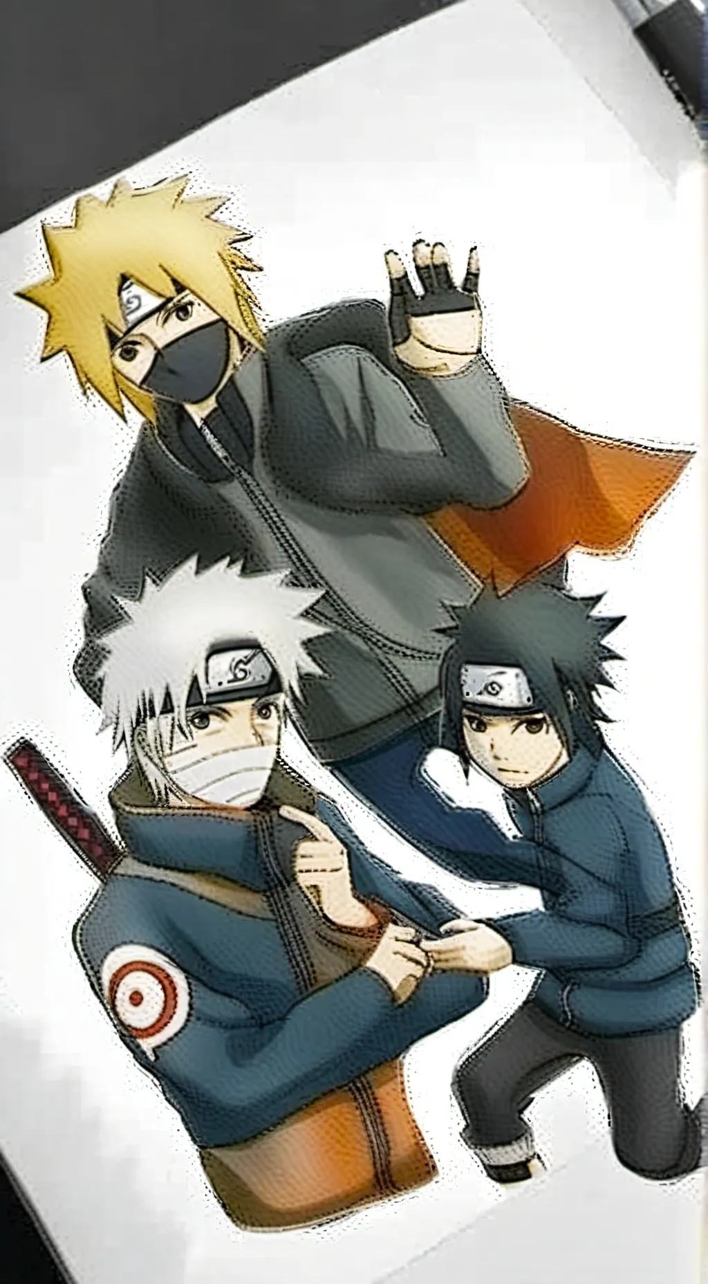 ai character: Team Minato background