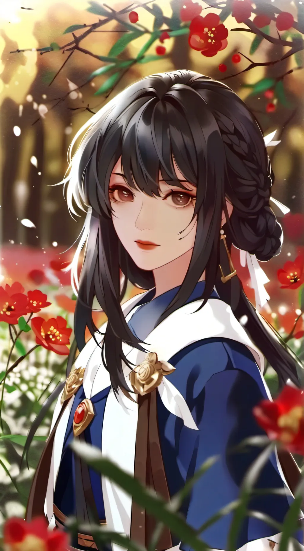 ai character: mère  background