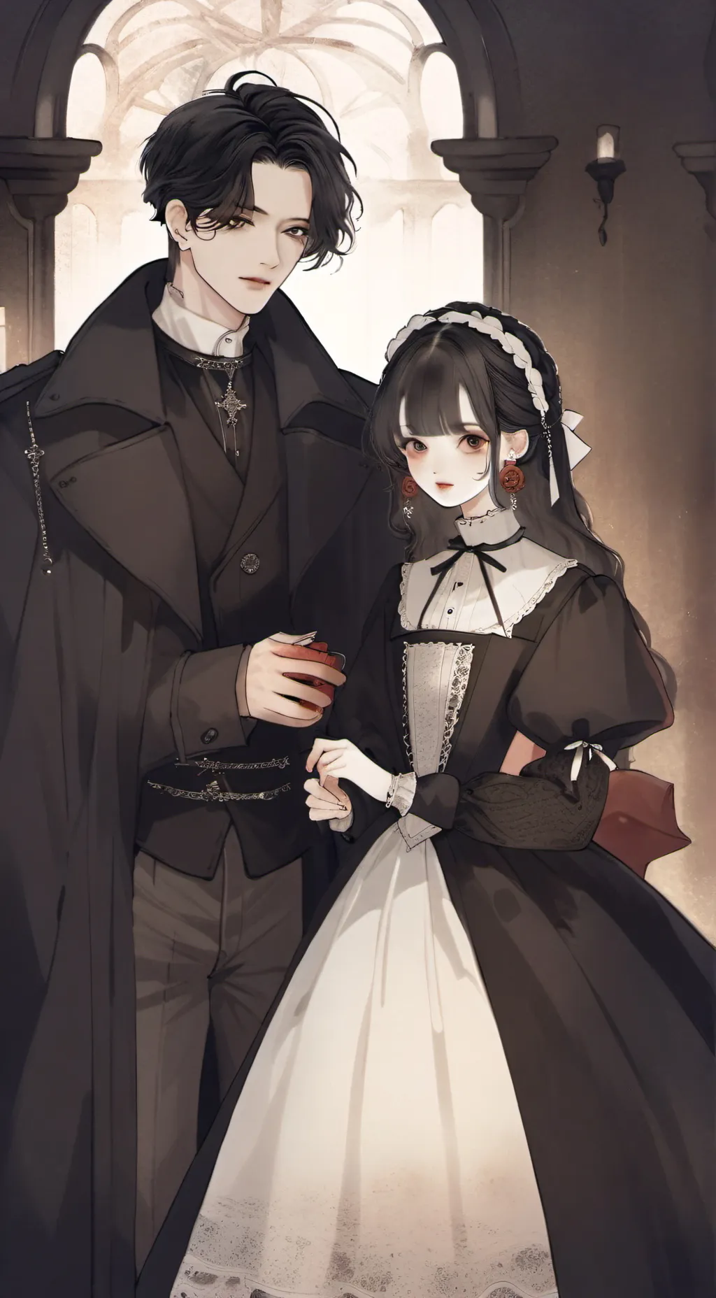 ai character: edward  background