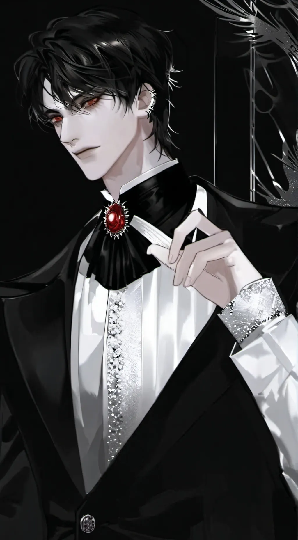 ai character: °•|ACE|•° background