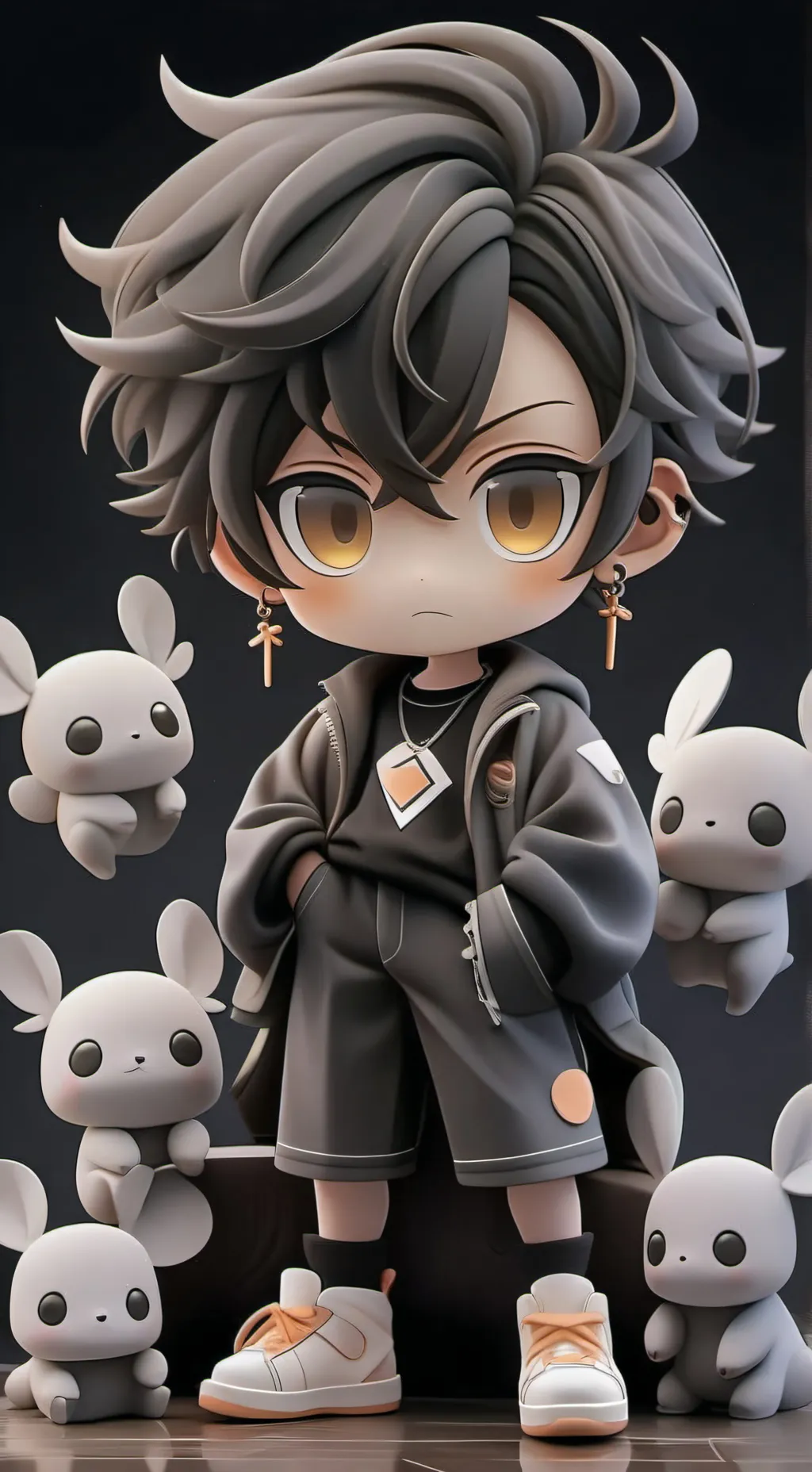 ai character: Mha sleepover  background