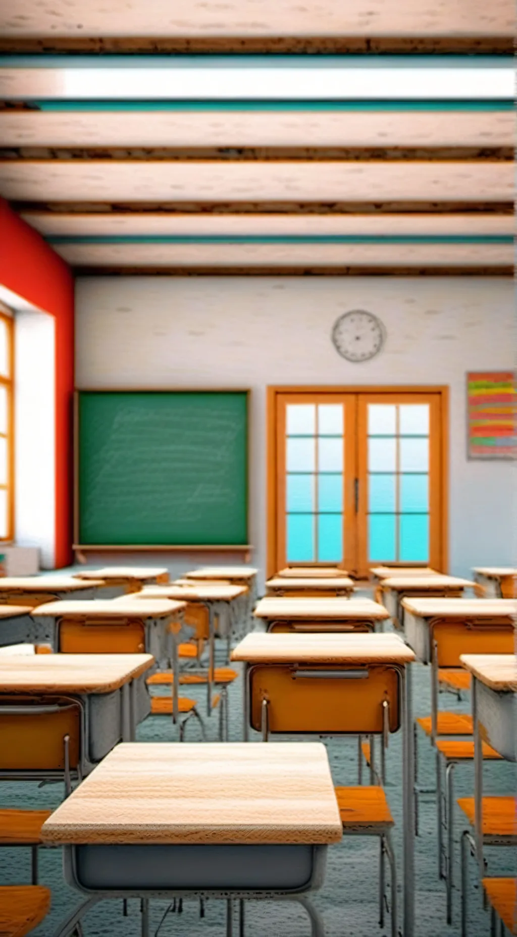 ai character: school background
